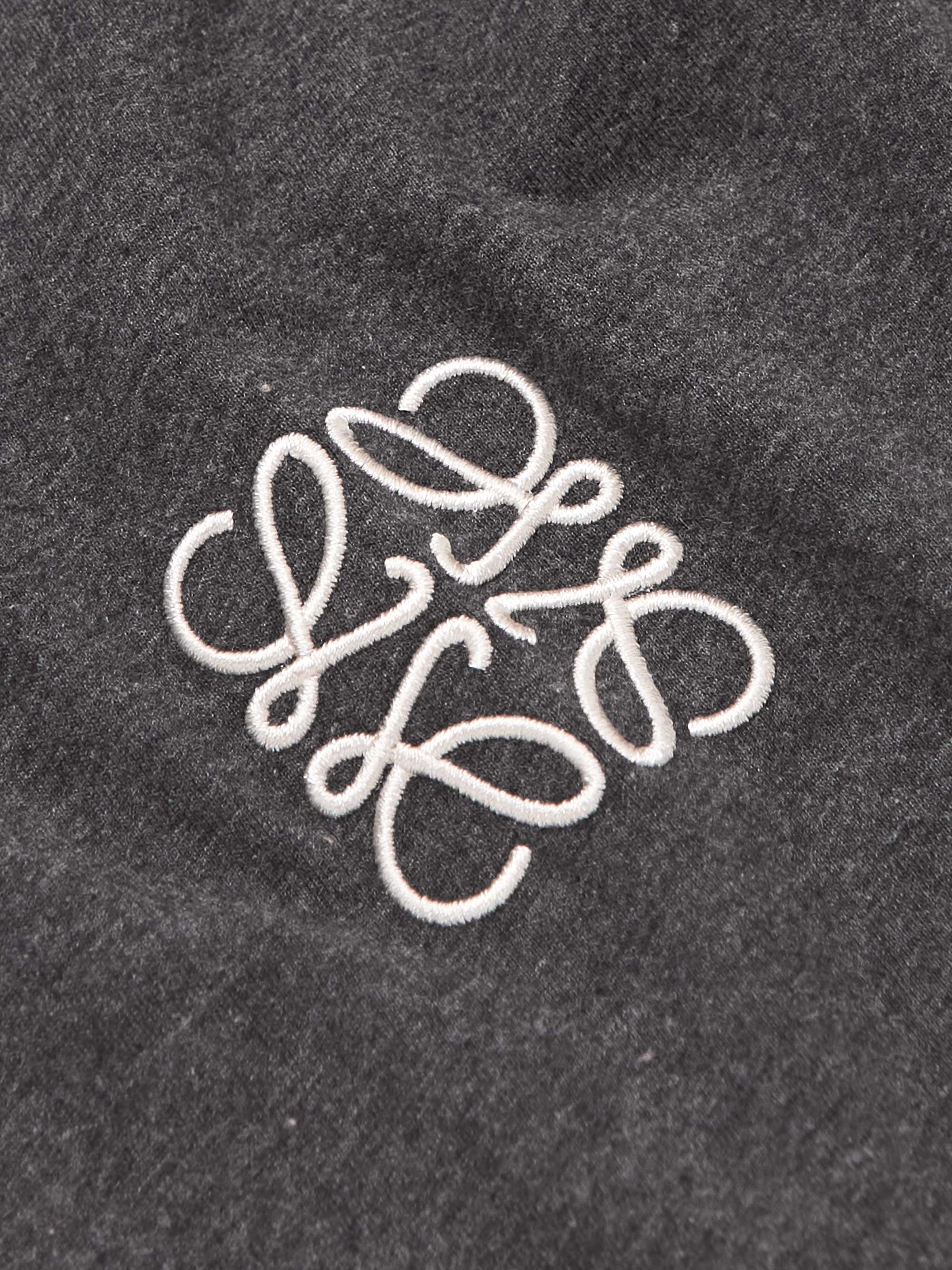 LOEWE Anagram Logo-Embroidered Cotton-Jersey T-Shirt