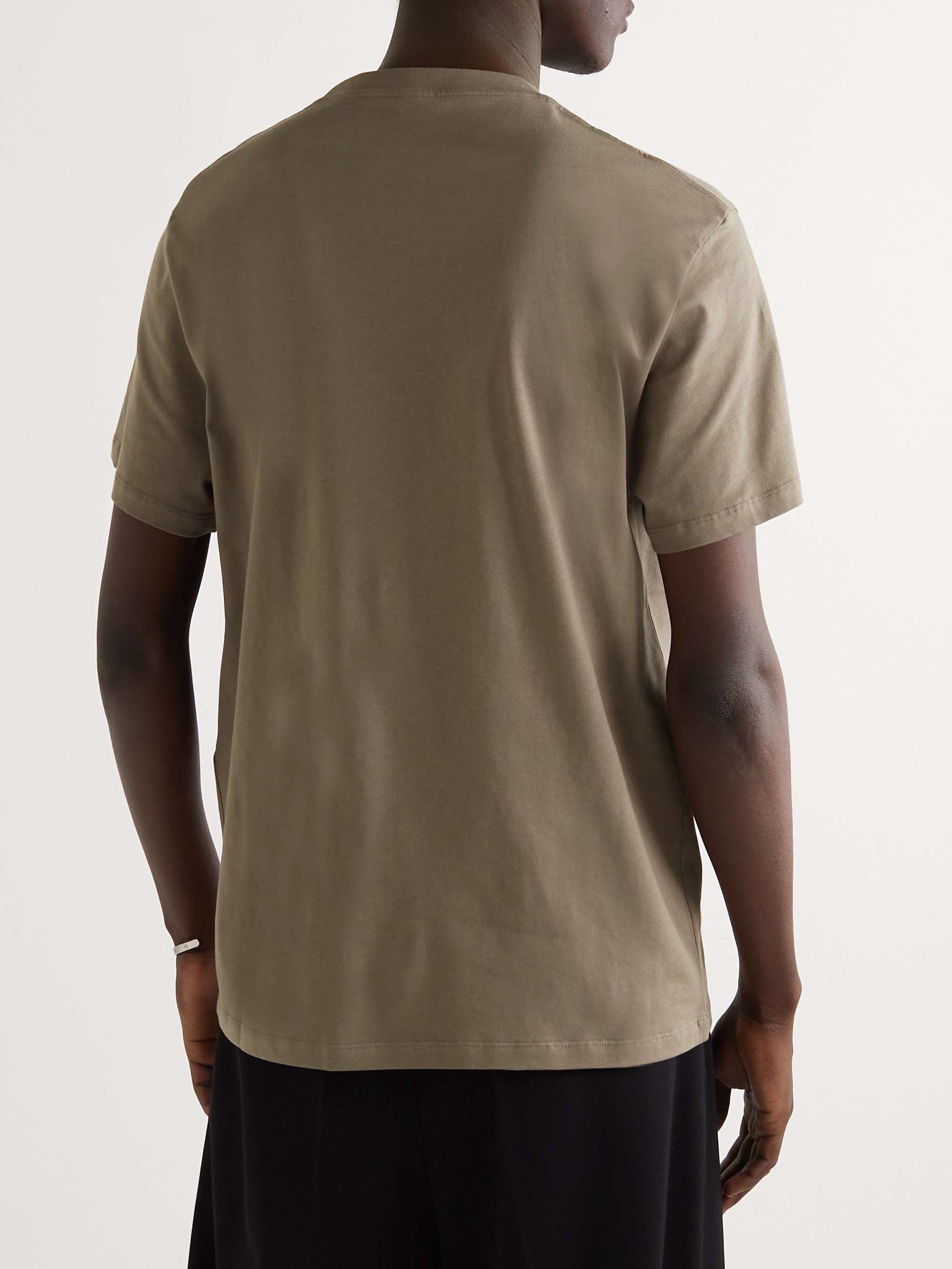 LOEWE Logo-Embroidered Cotton-Jersey T-Shirt
