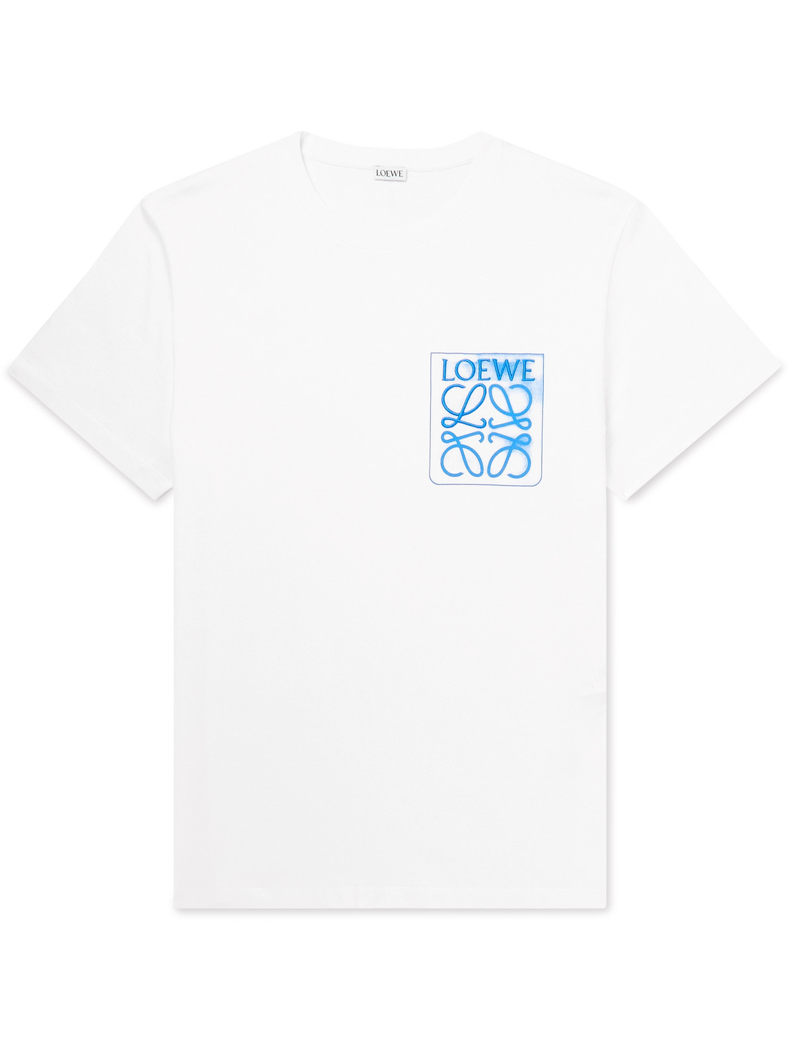 Anagram Logo-Detailed Cotton-Jersey T-Shirt