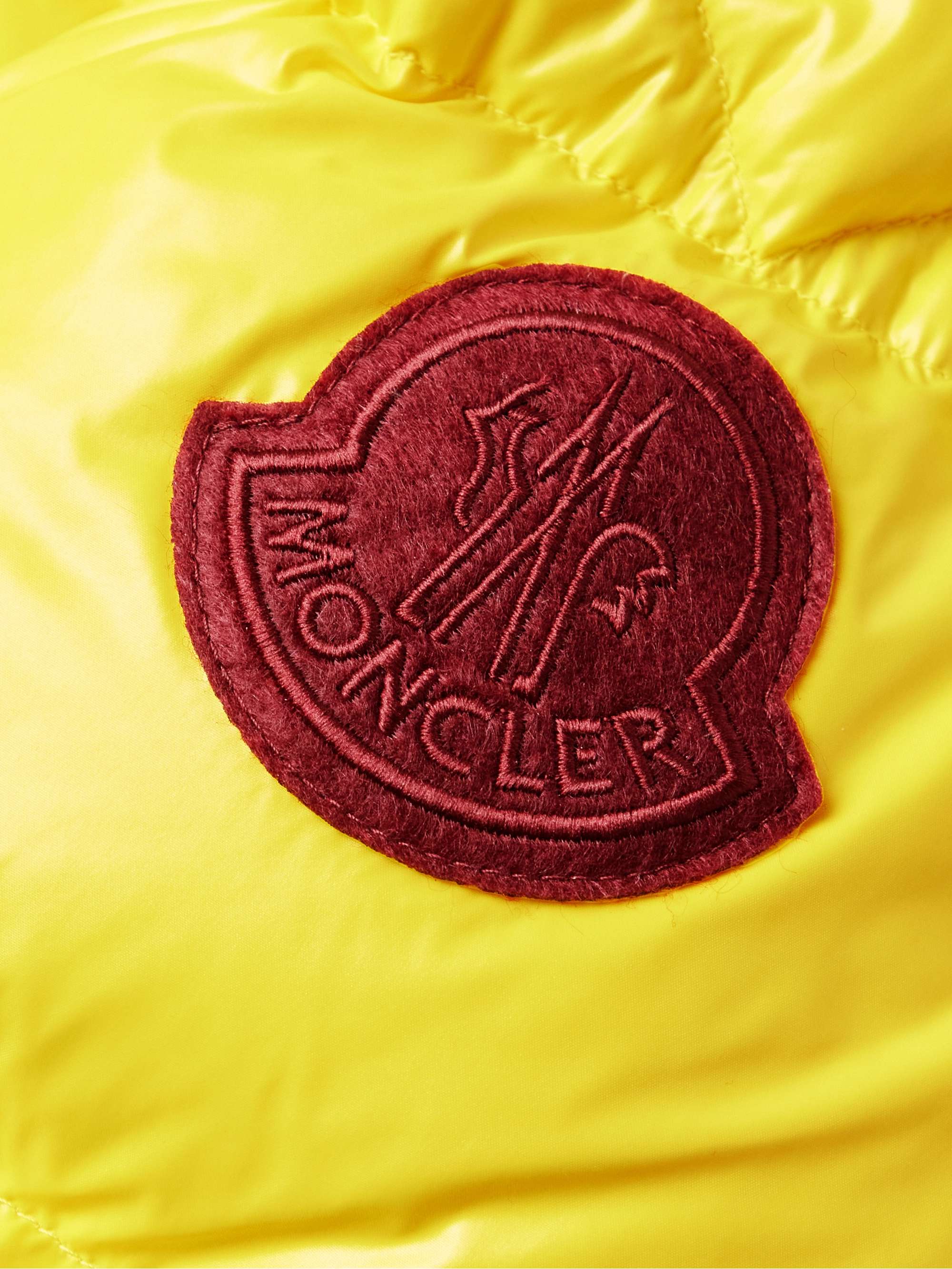 MONCLER GENIUS 2 Moncler 1952 Dervo Logo-Appliquéd Quilted Glossed-Shell Down Jacket