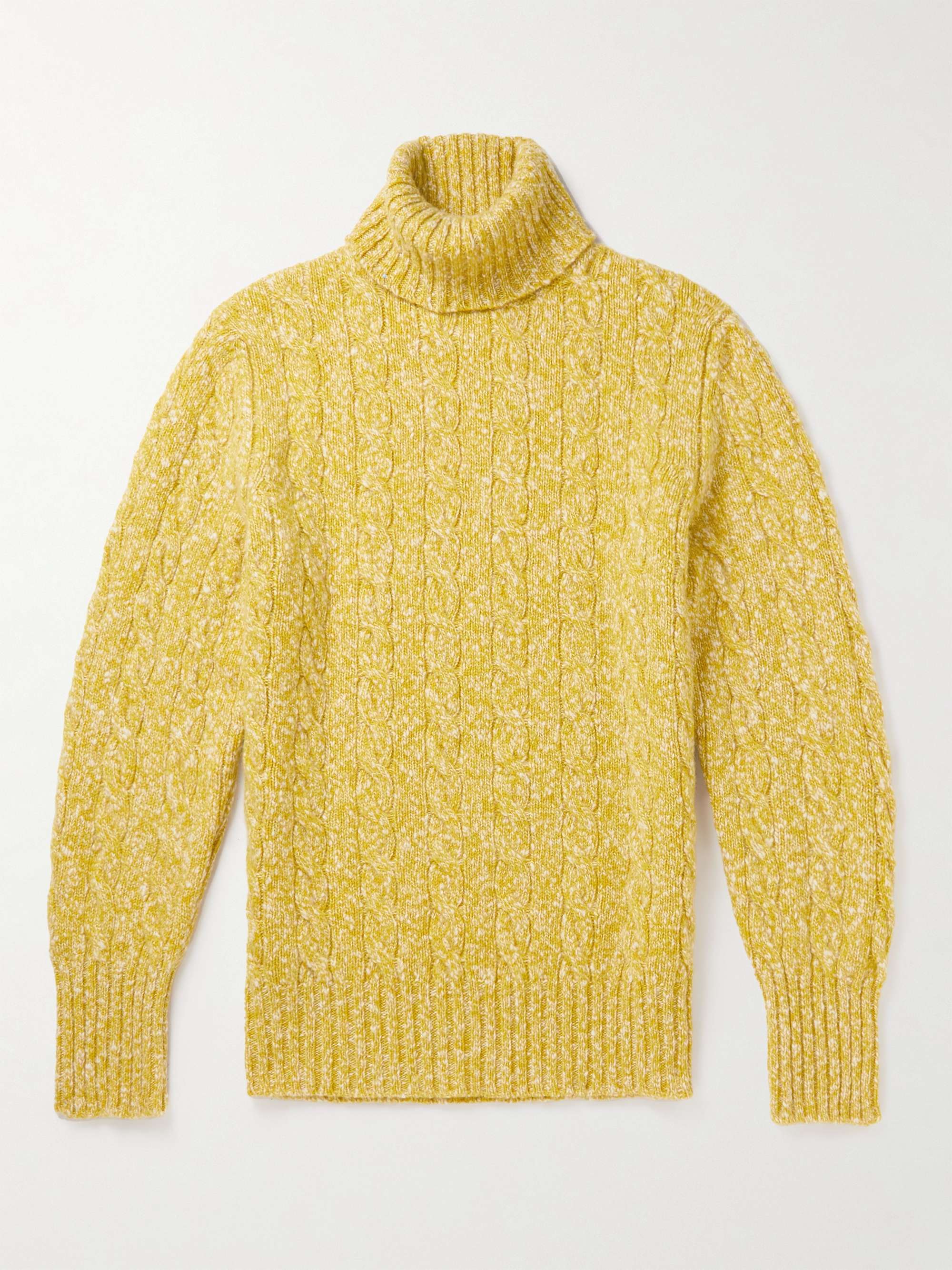 ERDEM Nikos Wool Rollneck Sweater