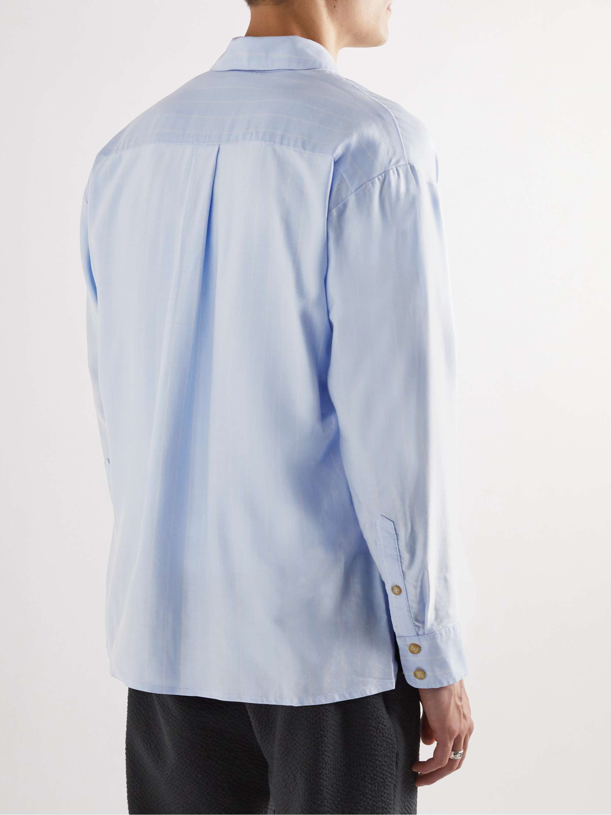 A KIND OF GUISE Gusto Striped Lyocell Shirt