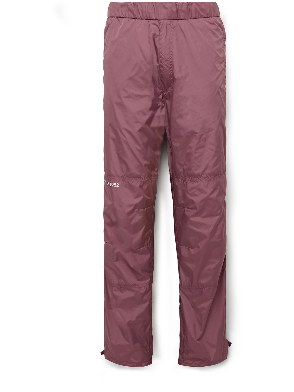 Moncler Genius 2 Moncler 1952 Tapered Logo-Print Shell Trousers