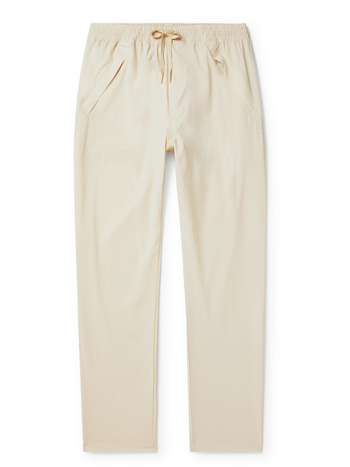 Adsum Site Straight-leg Nylon-ripstop Drawstring Trousers In Neutrals