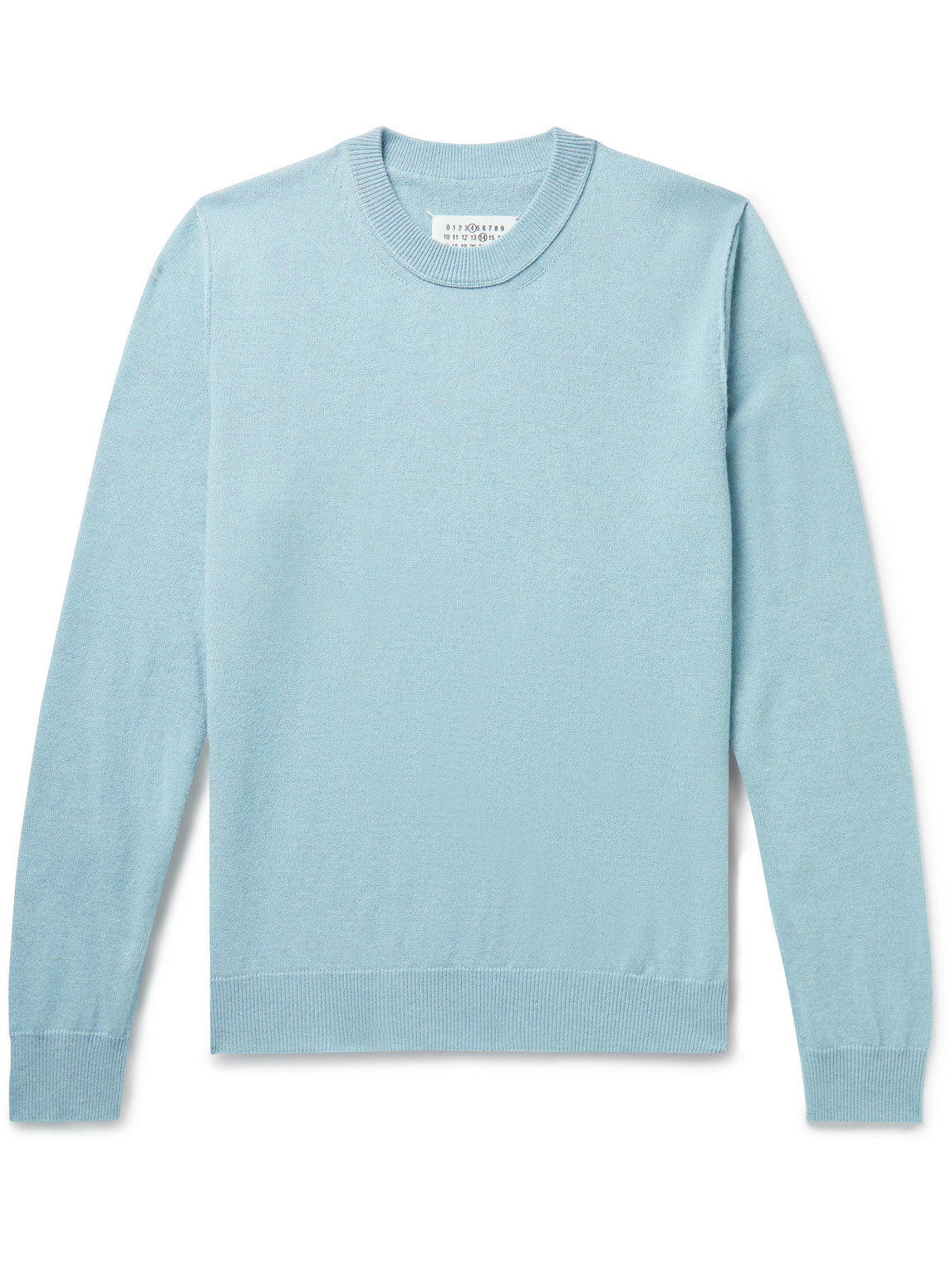 Maison Margiela Cashmere Sweater In Blue