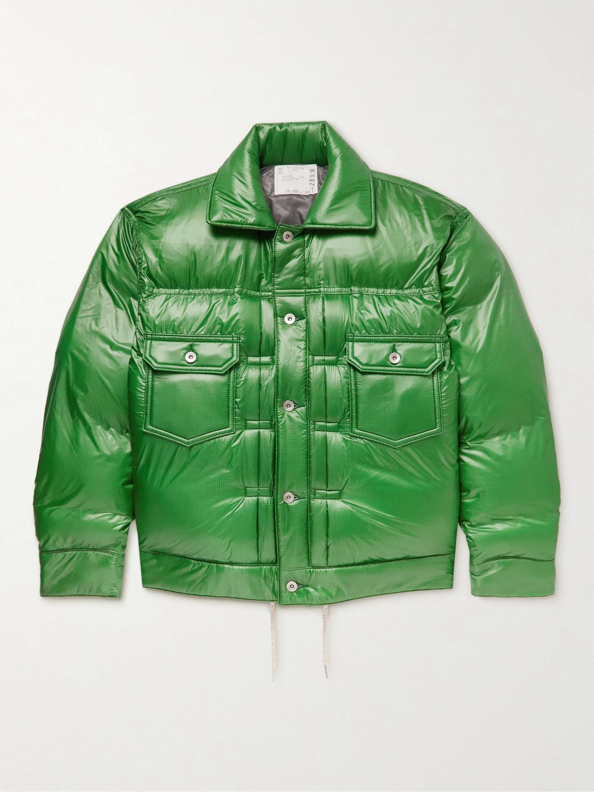 SACAI Quilted Padded Nylon-Ripstop Jacket