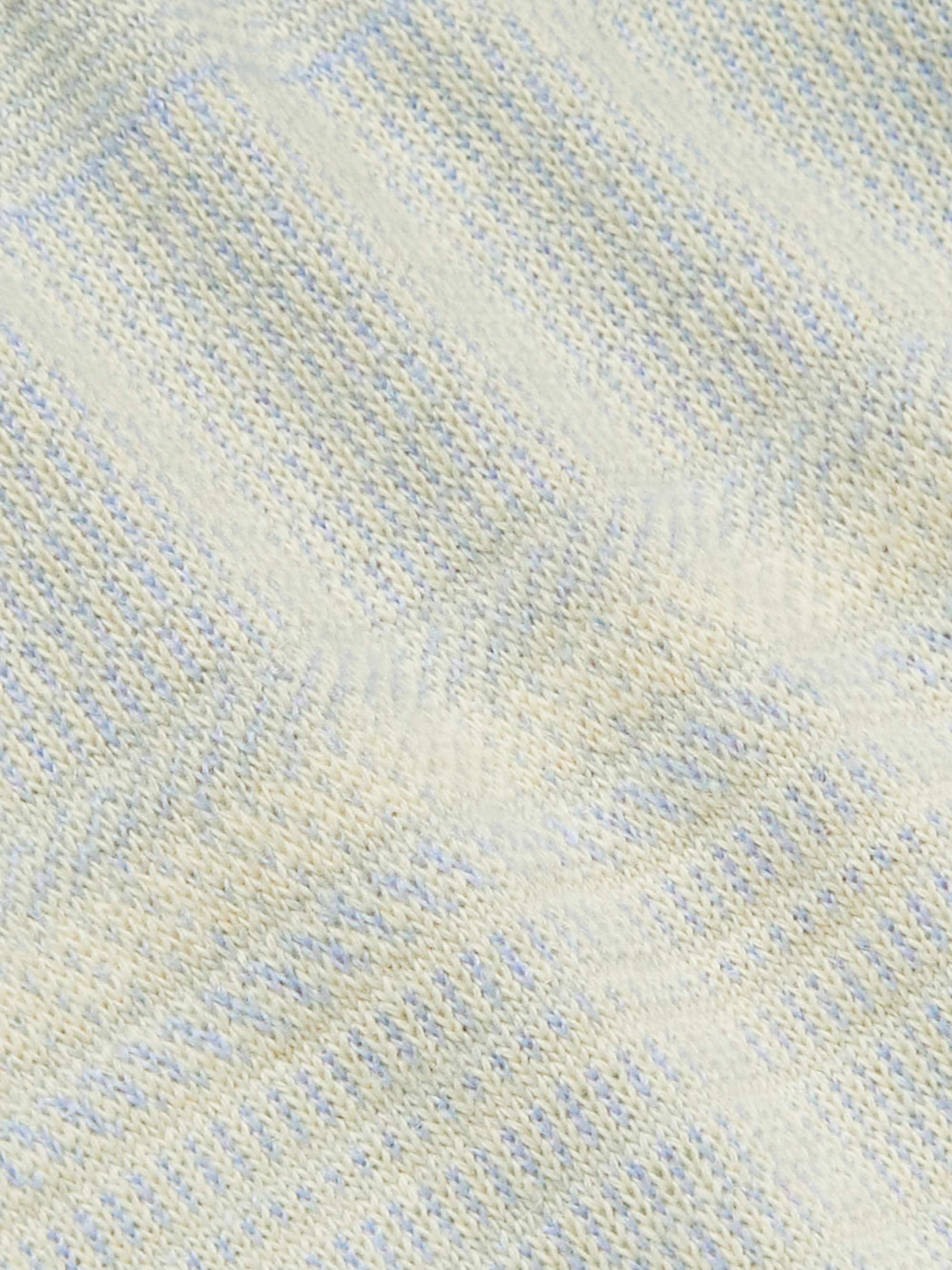 ASPESI Striped Virgin Wool-Blend Jacquard Sweater