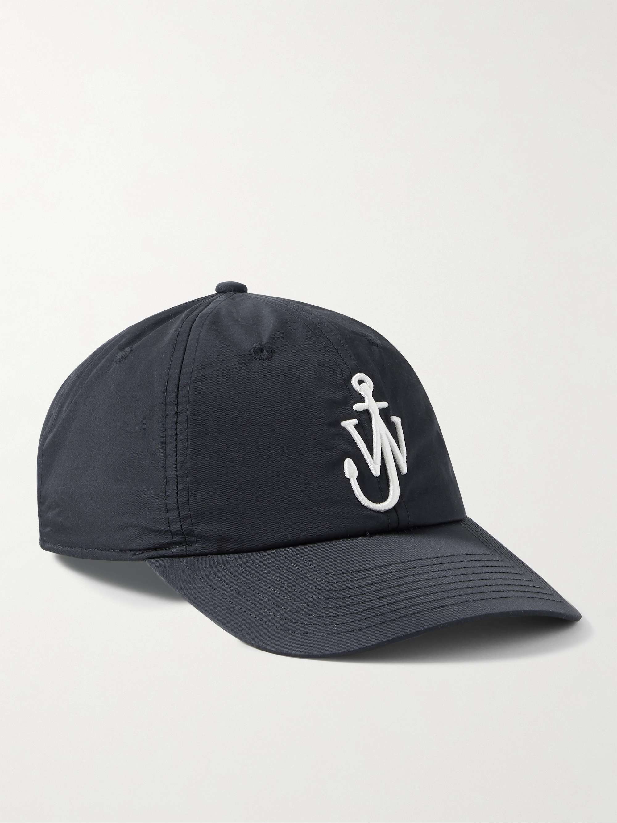 JW ANDERSON Logo-Embroidered Shell Baseball Cap