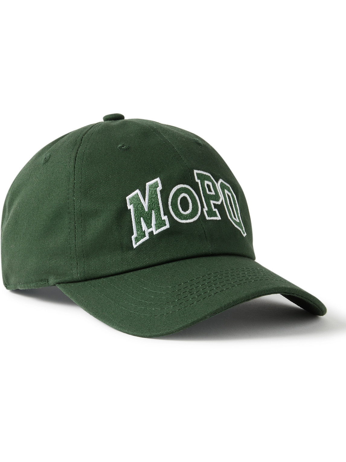 Museum Of Peace & Quiet University Logo-Embroidered Cotton-Twill Baseball Cap