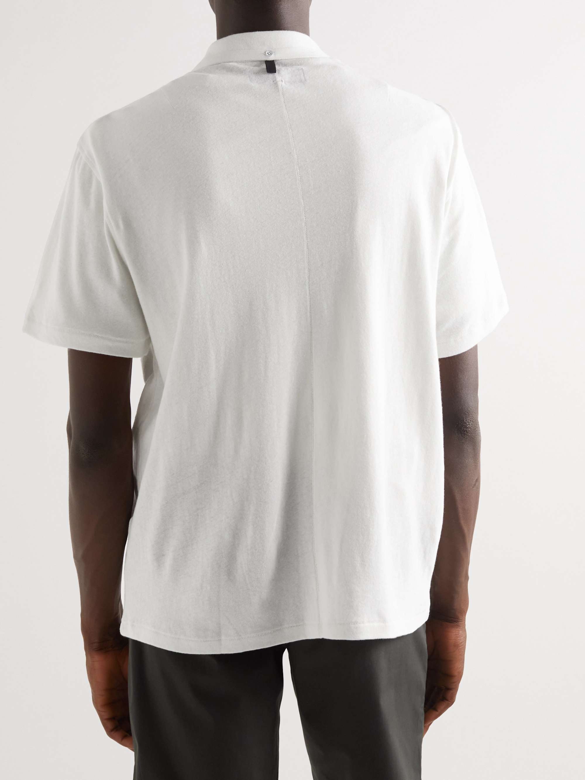 RAG & BONE Avery Camp-Collar Linen and Cotton-Blend Shirt