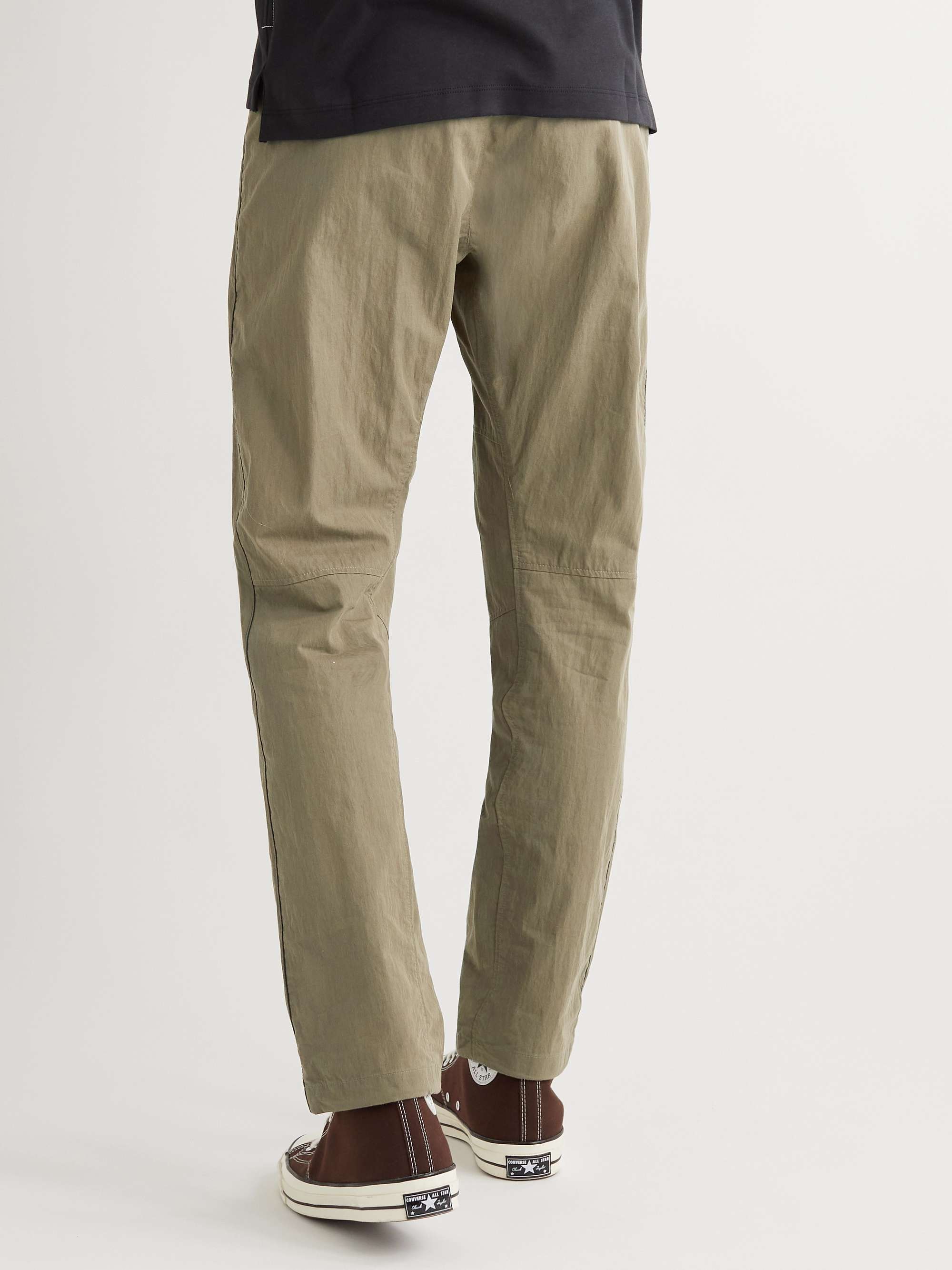 RAG & BONE Otis Flyweight Slim-Fit Tapered Cotton-Blend Trousers