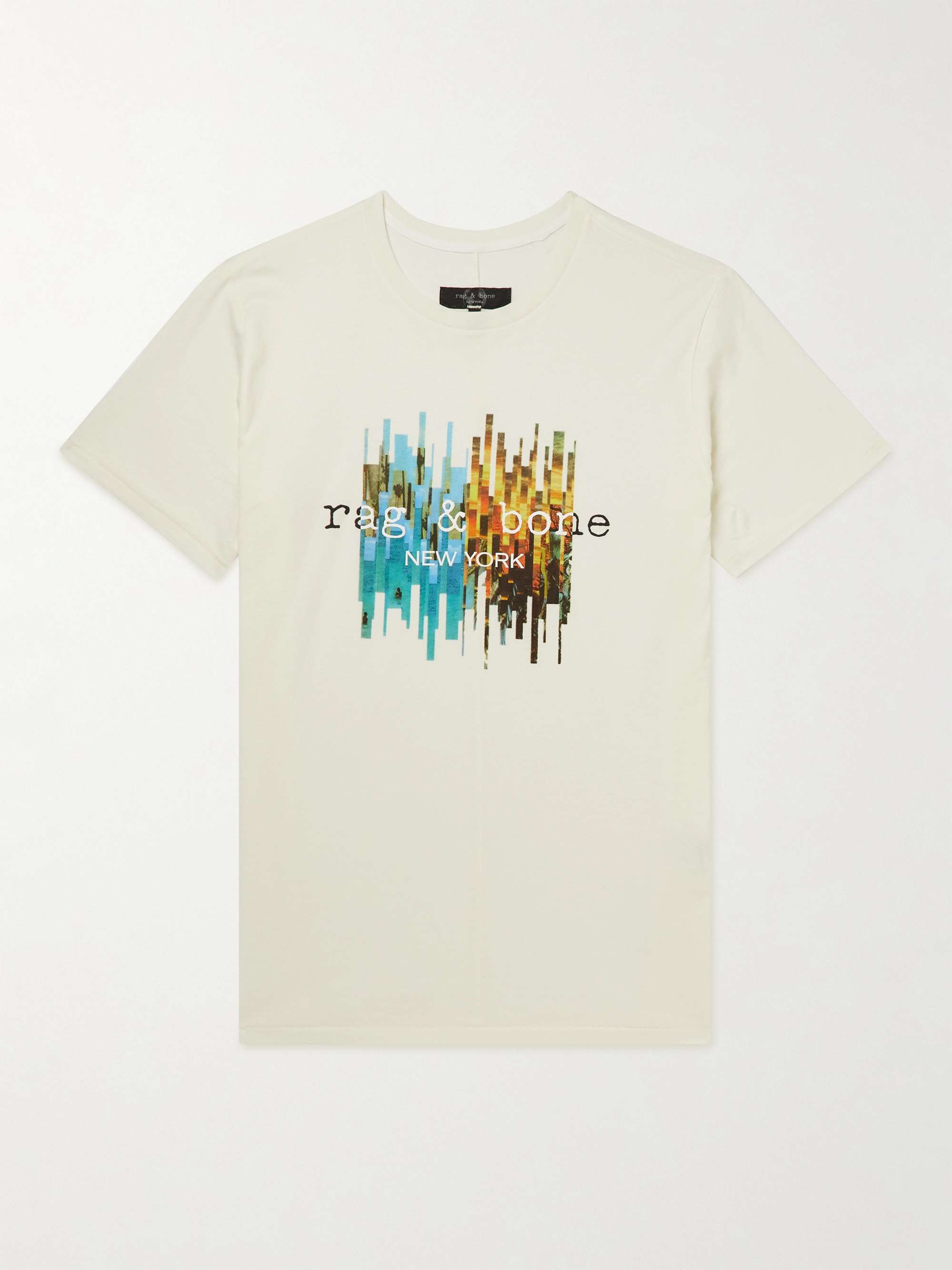 RAG & BONE Logo-Print Organic Cotton-Jersey T-Shirt