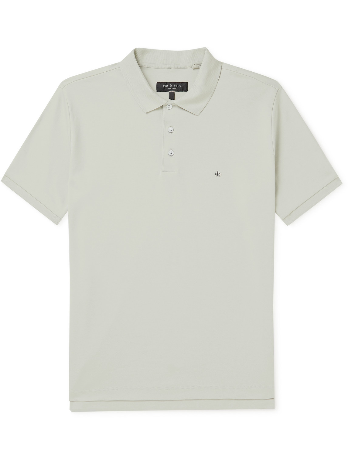 Logo-Appliquéd Cotton-Jersey Polo Shirt