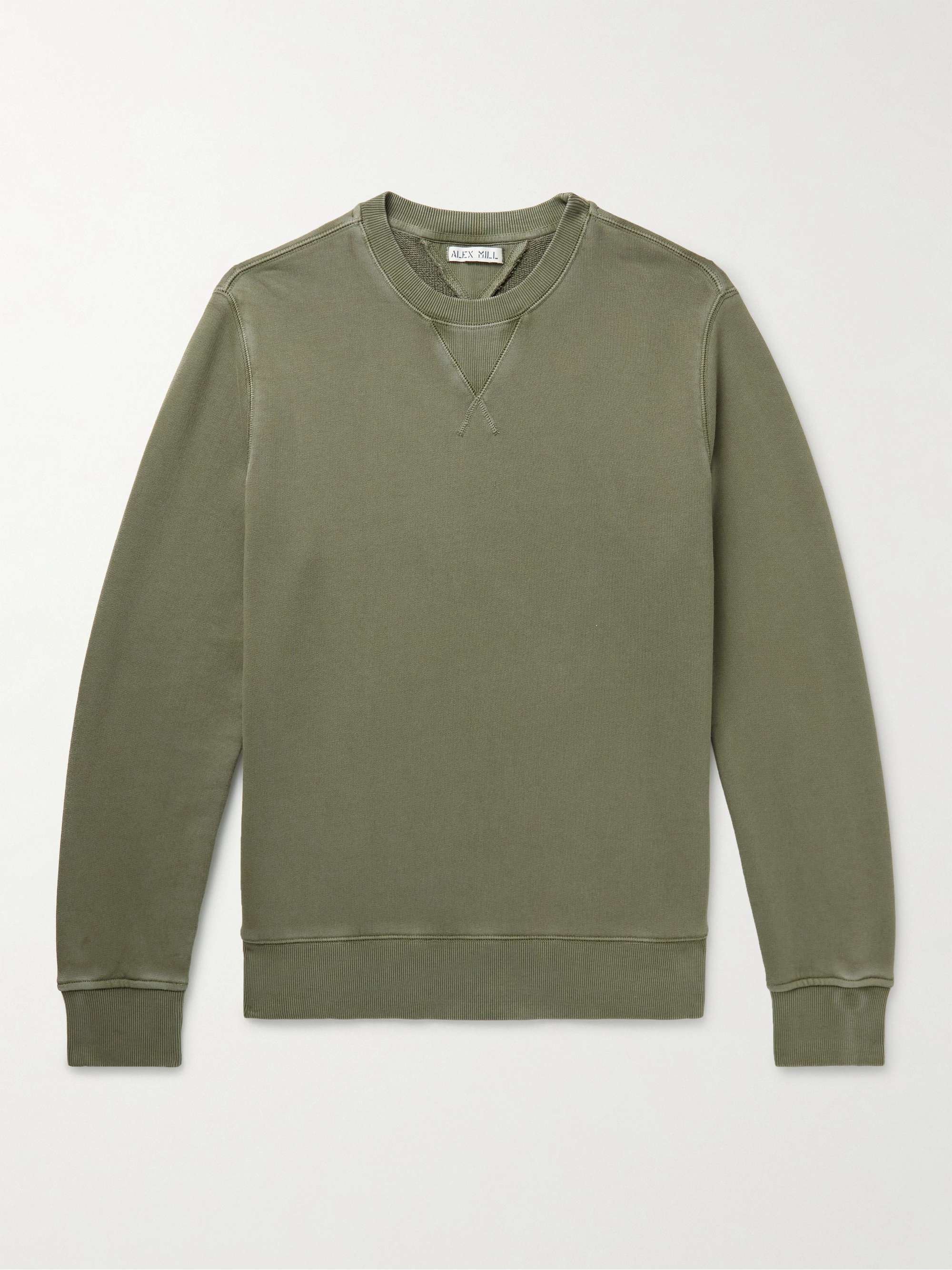 mrporter.com | Garment-Dyed Cotton-Jersey Sweatshirt