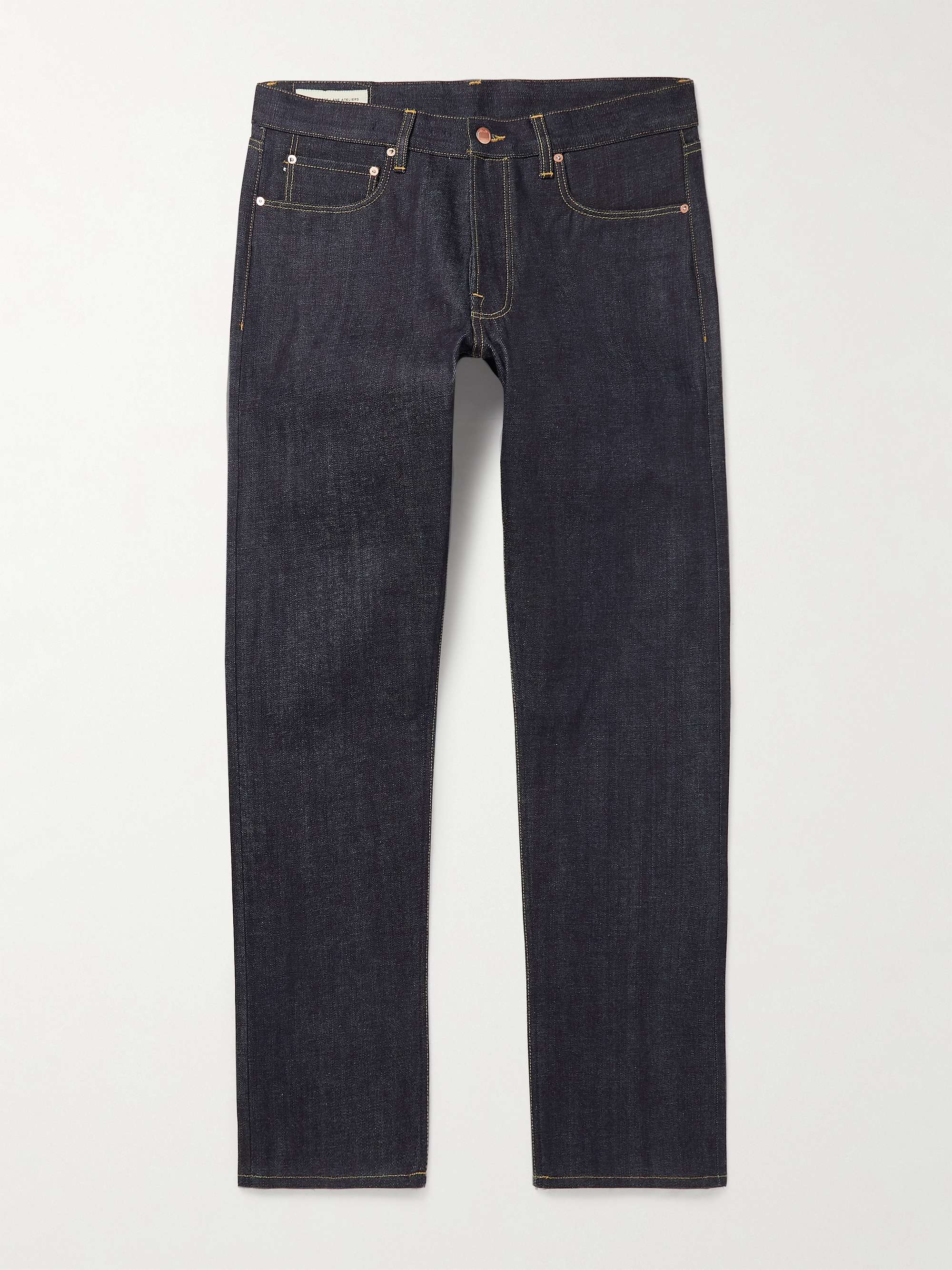 BLACKHORSE LANE ATELIERS NW8 Straight-Leg Selvedge Denim Jeans
