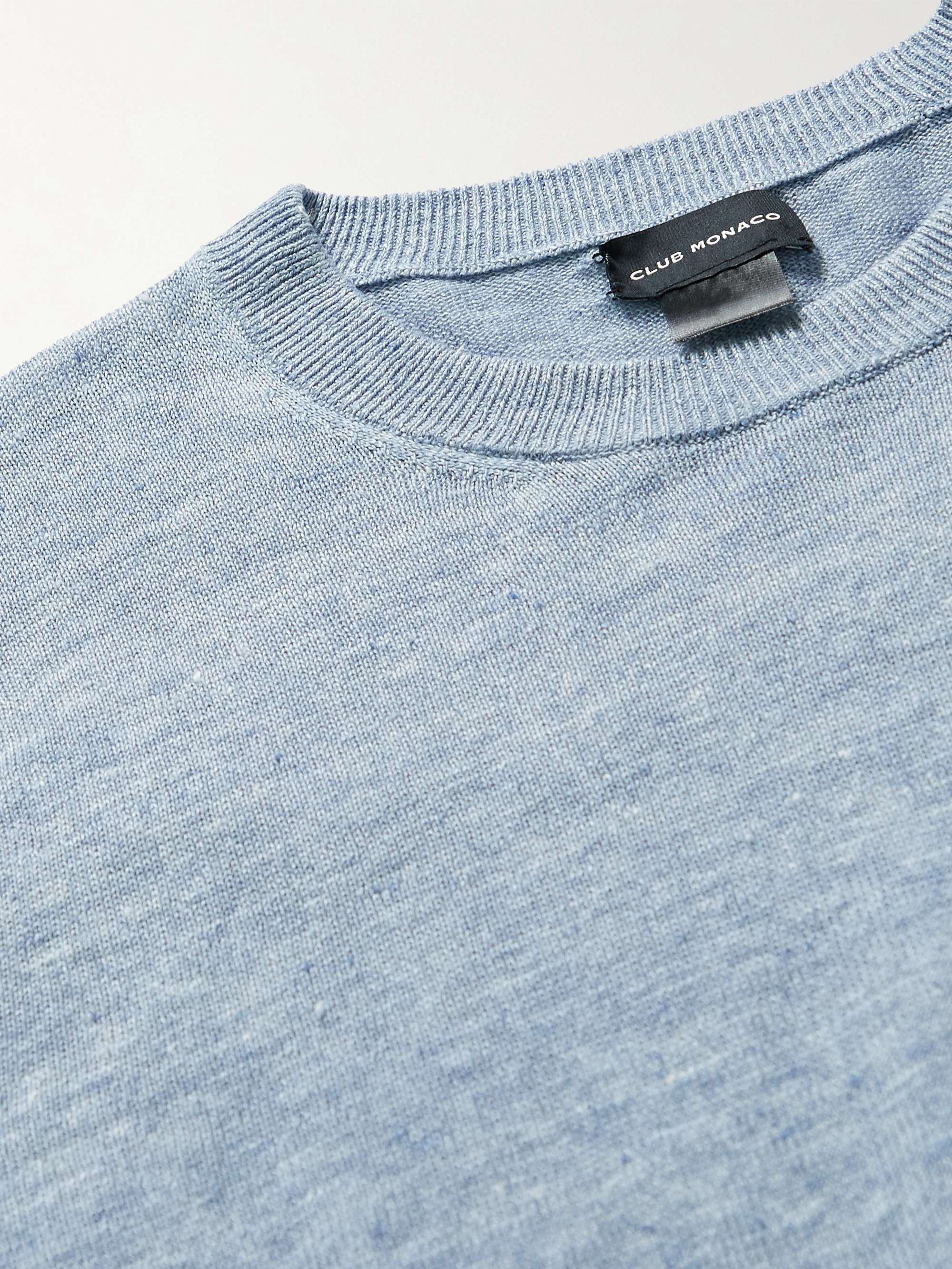 CLUB MONACO Slim-Fit Linen Sweater