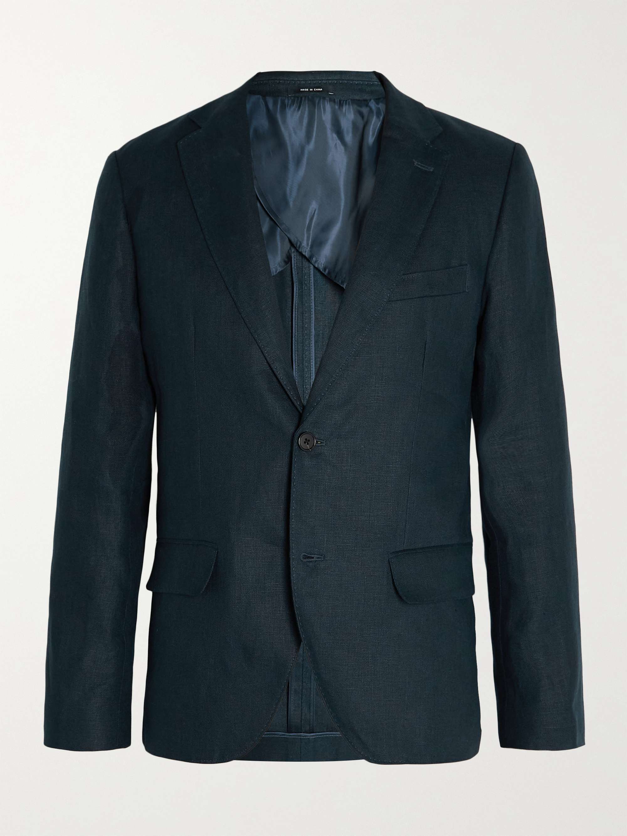 CLUB MONACO Slim-Fit Linen Suit Jacket