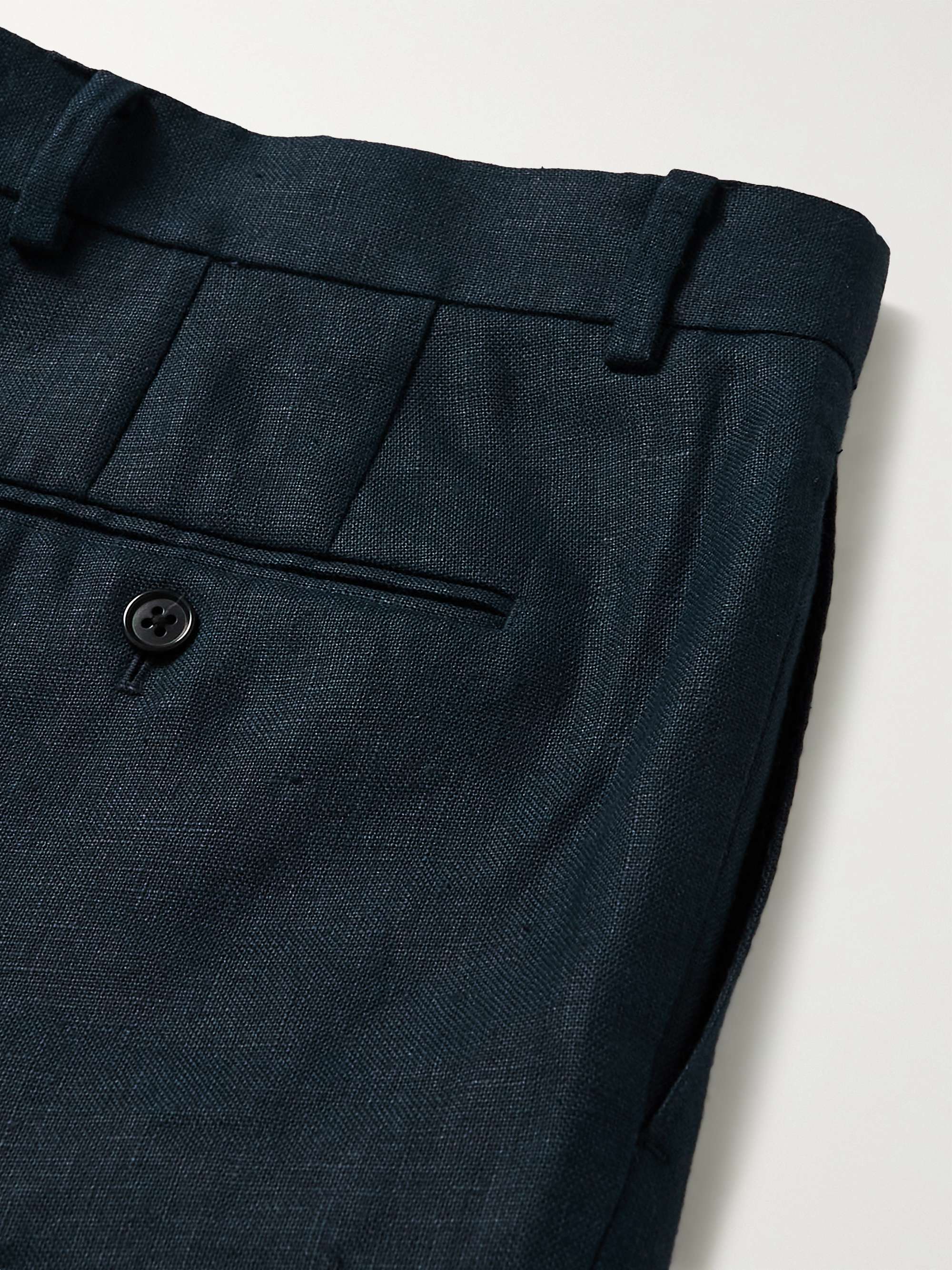 CLUB MONACO Slim-Fit Linen Suit Trousers