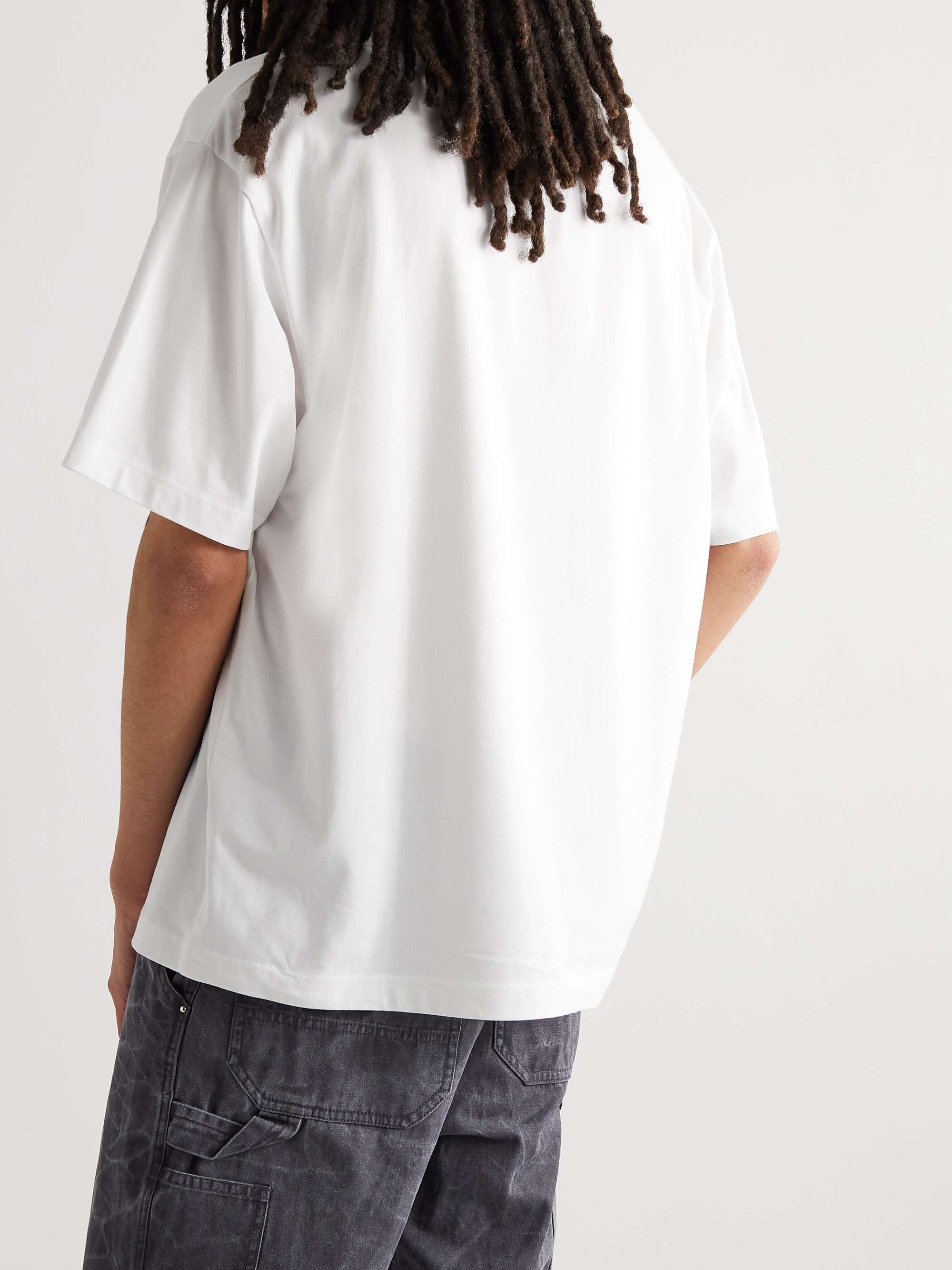ACNE STUDIOS Logo-Print Stretch-Cotton Jersey T-Shirt