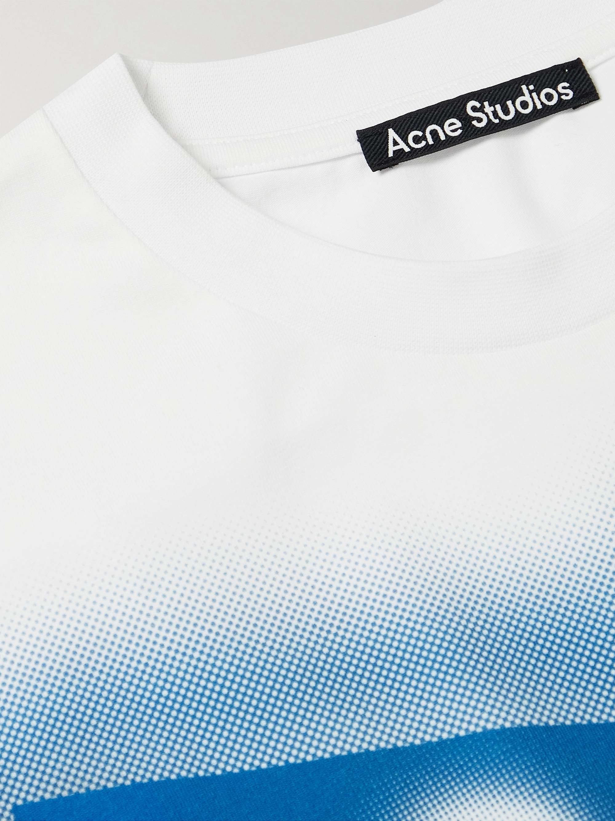 ACNE STUDIOS Logo-Print Stretch-Cotton Jersey T-Shirt