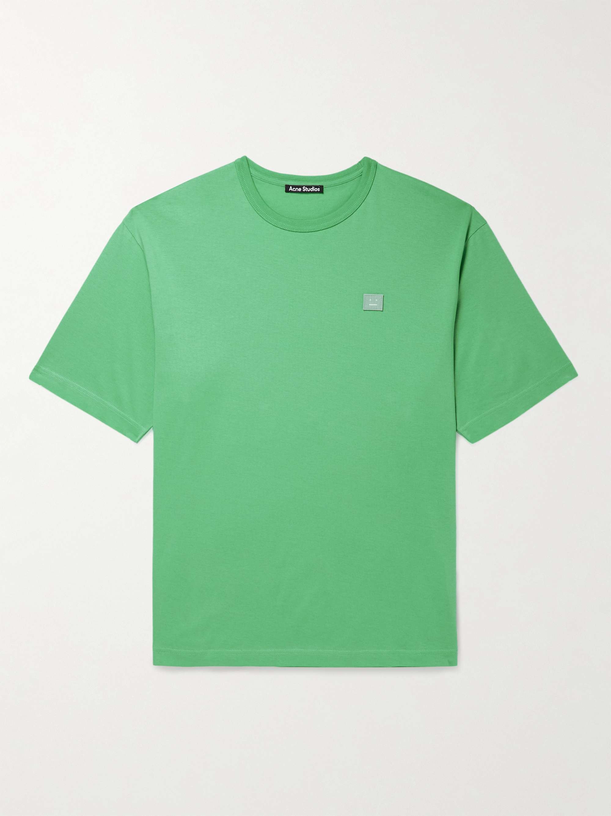 ACNE STUDIOS Logo-Appliquéd Cotton-Jersey T-Shirt