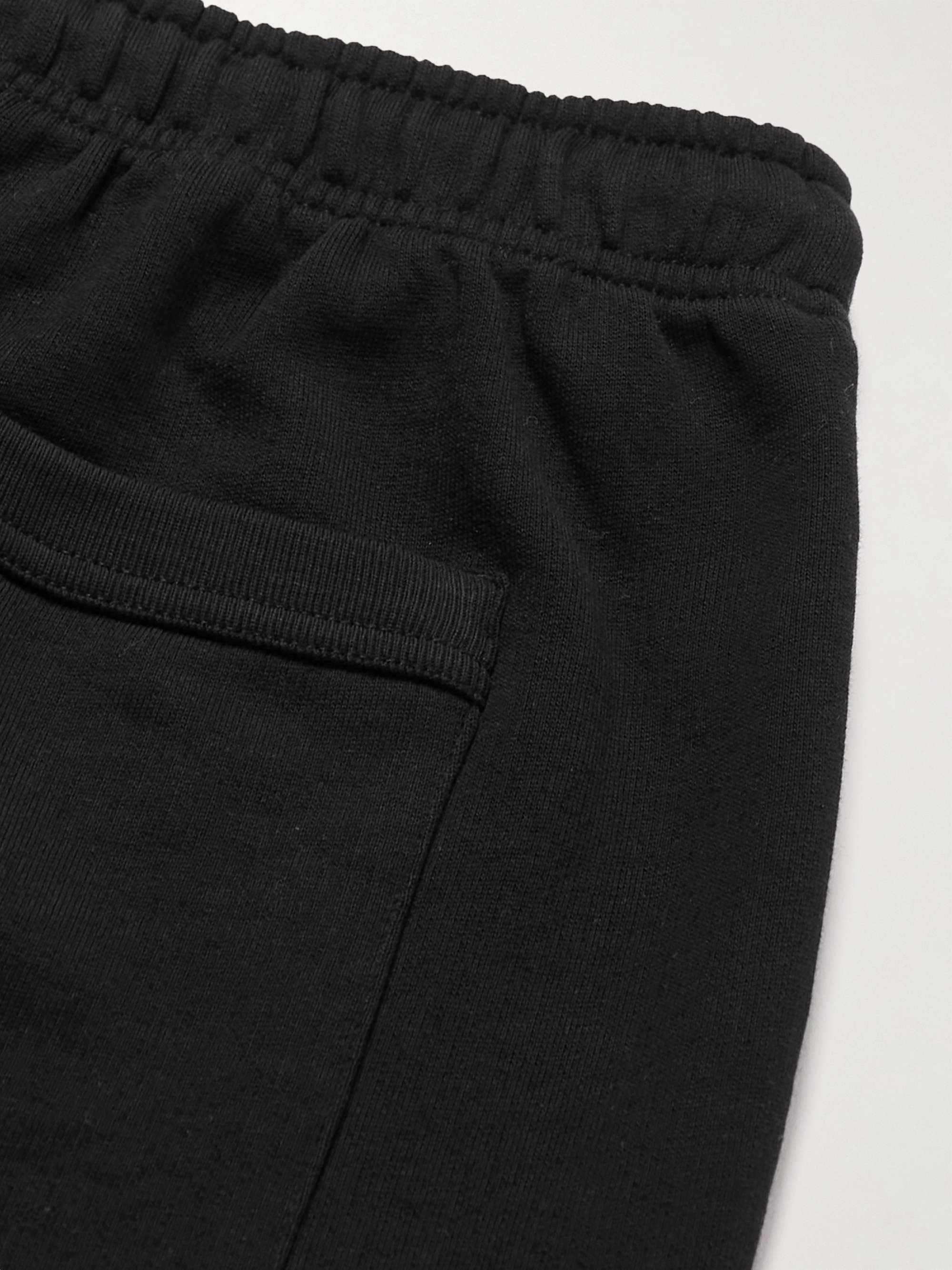 ACNE STUDIOS Forge Straight-Leg Cotton-Jersey Drawstring Shorts