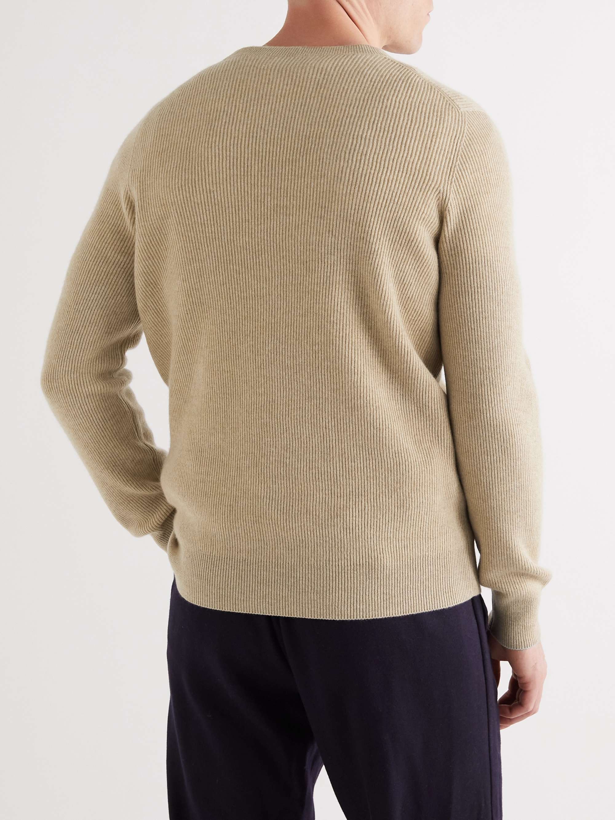 BRUNELLO CUCINELLI Ribbed Cashmere Sweater