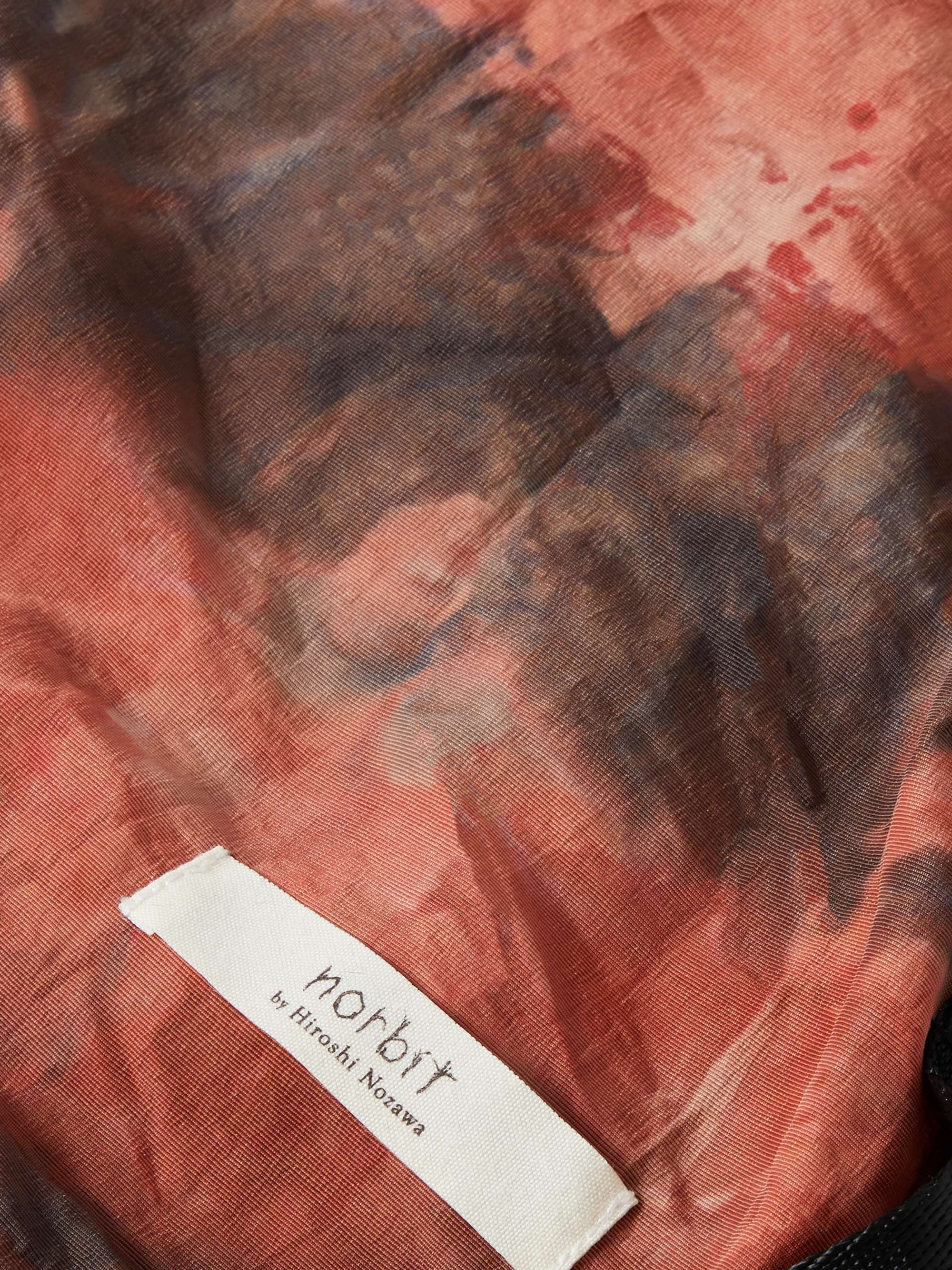 NORBIT BY HIROSHI NOZAWA Tie-Dyed Nylon Pouch