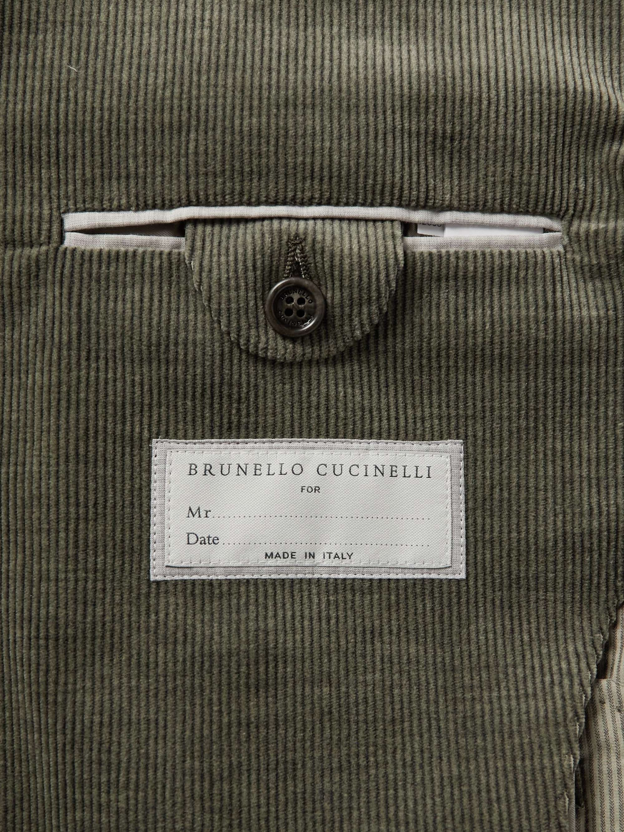 BRUNELLO CUCINELLI Cotton-Blend Corduroy Blazer