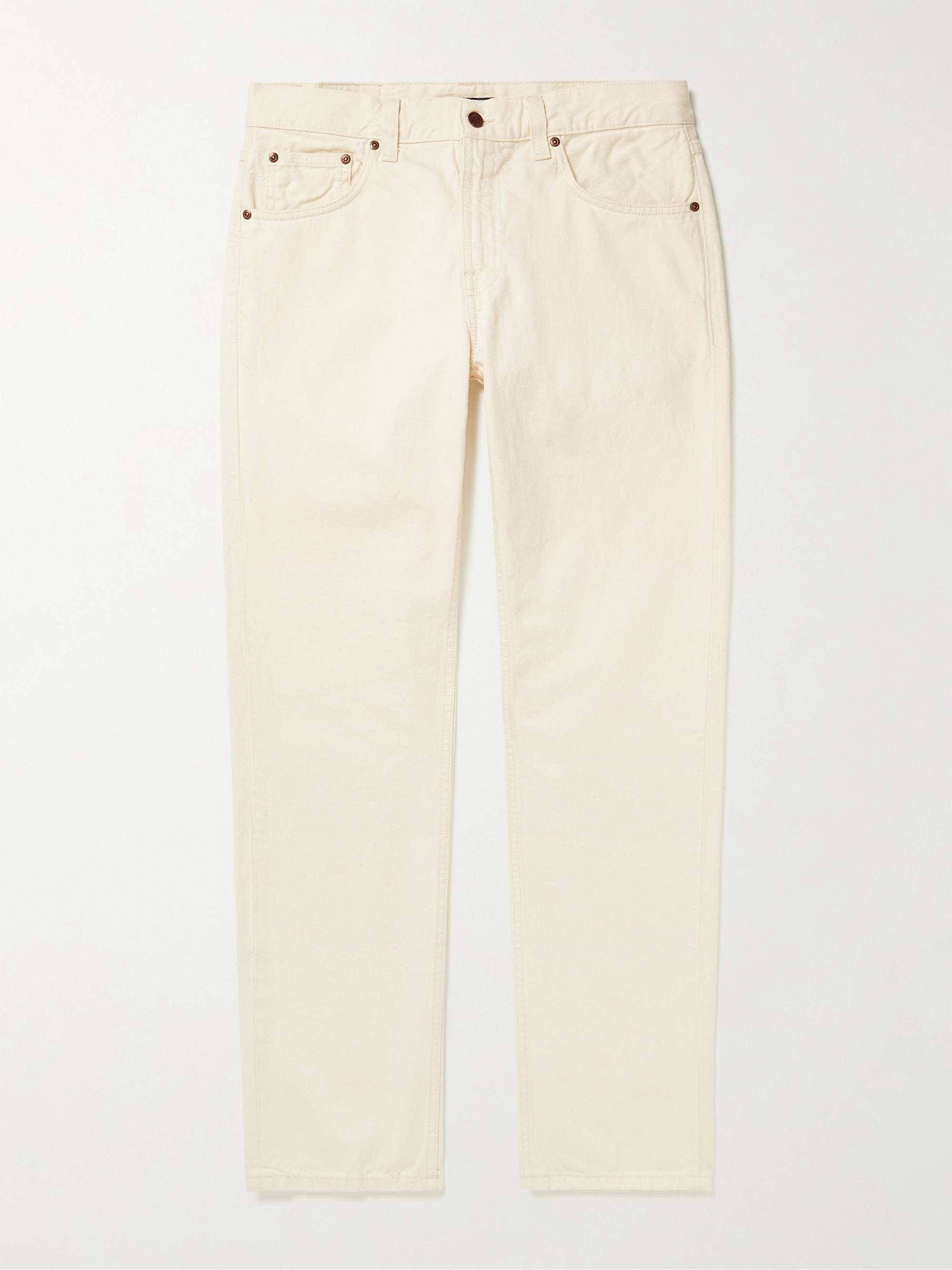 NUDIE JEANS Gritty Jackson Straight-Leg Organic Jeans