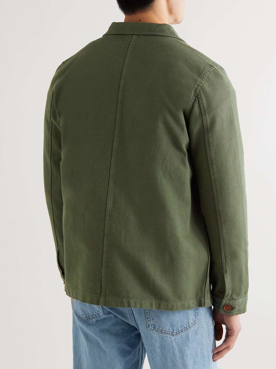 Green Barney Organic Cotton-Twill Jacket | NUDIE JEANS | MR PORTER
