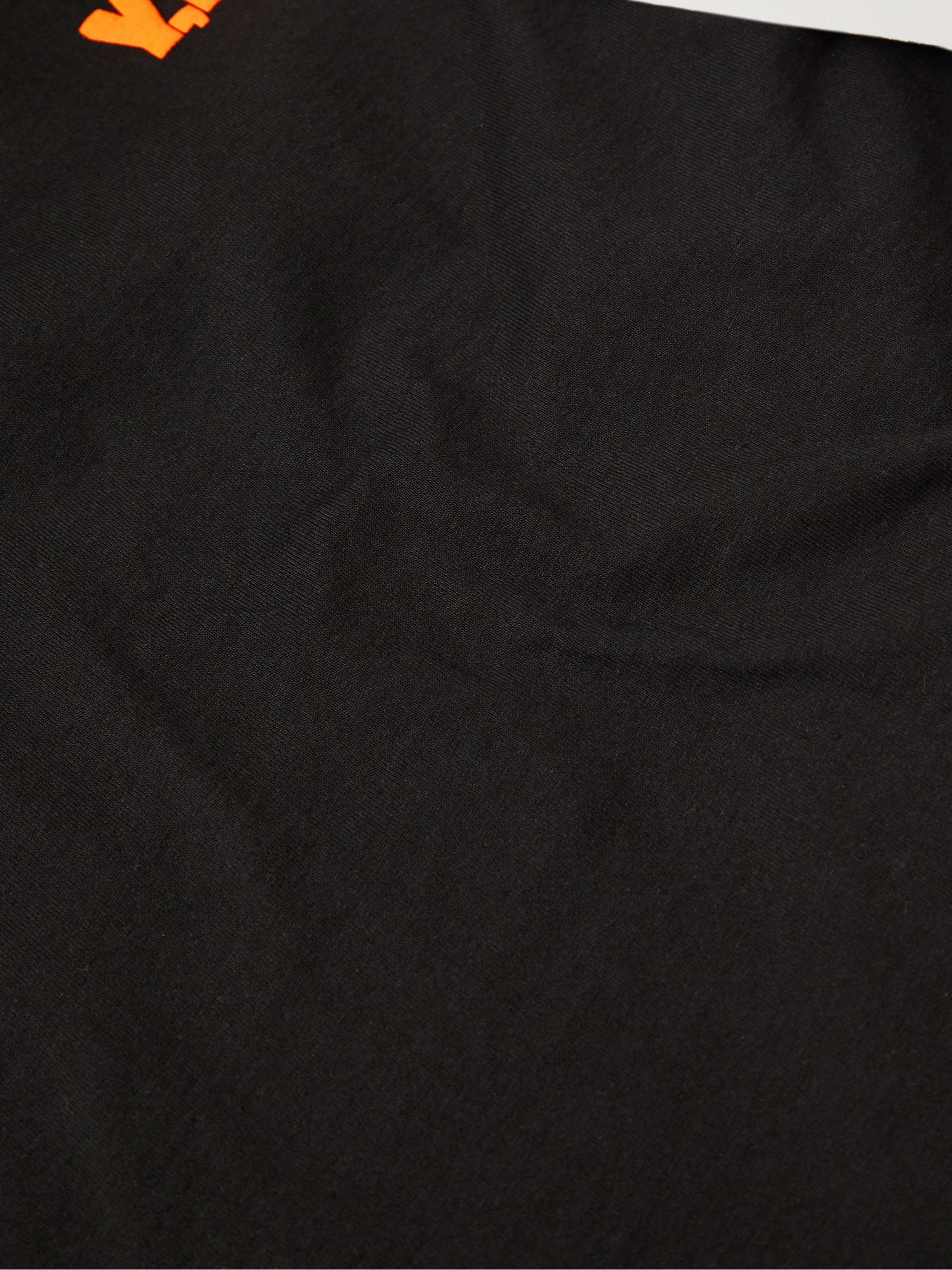 Y,IWO Cropped Logo-Print Cotton-Jersey T-Shirt