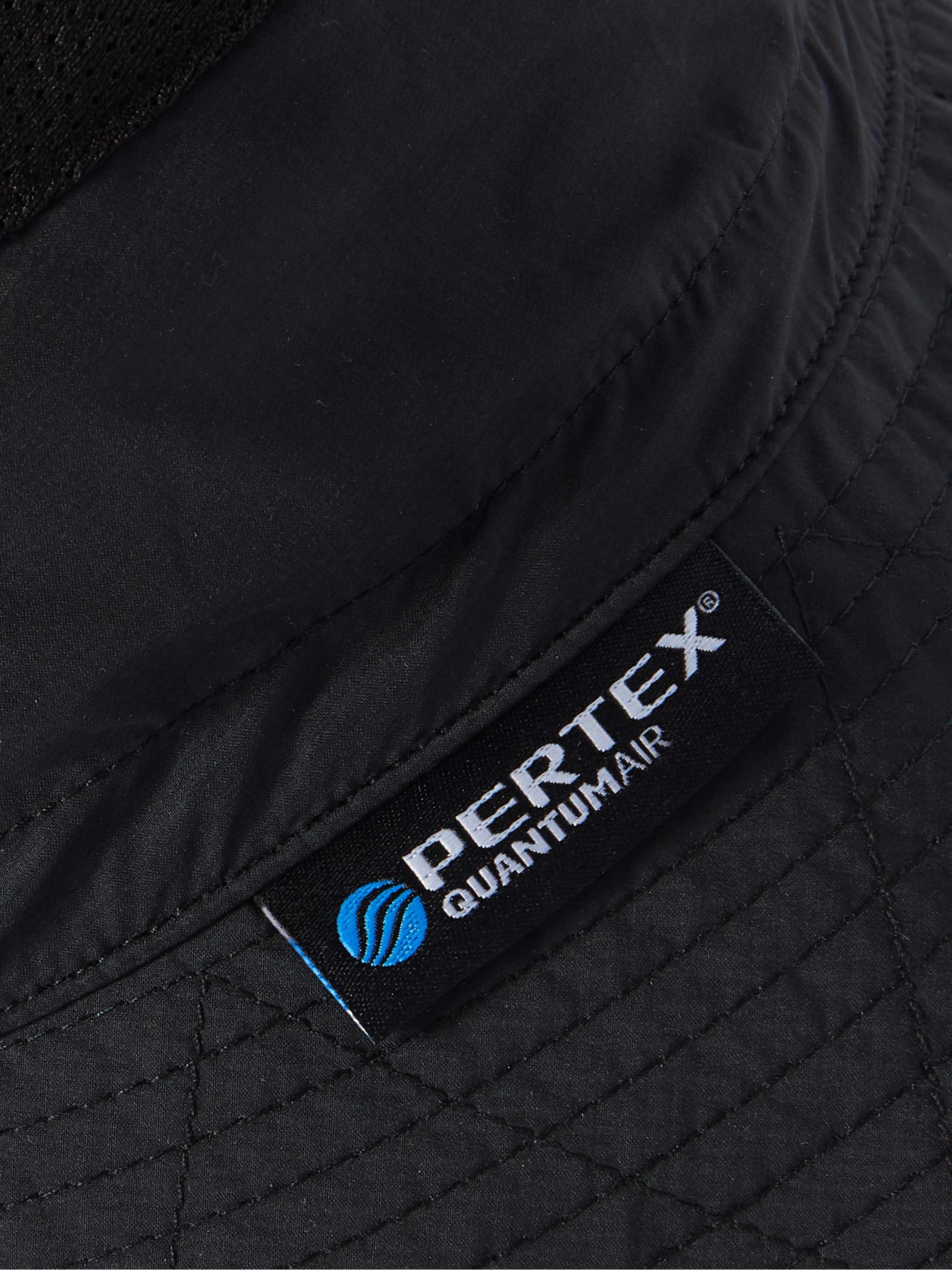 CAYL Trail Logo-Print Mesh-Panelled Pertex Quantum Air Bucket Hat