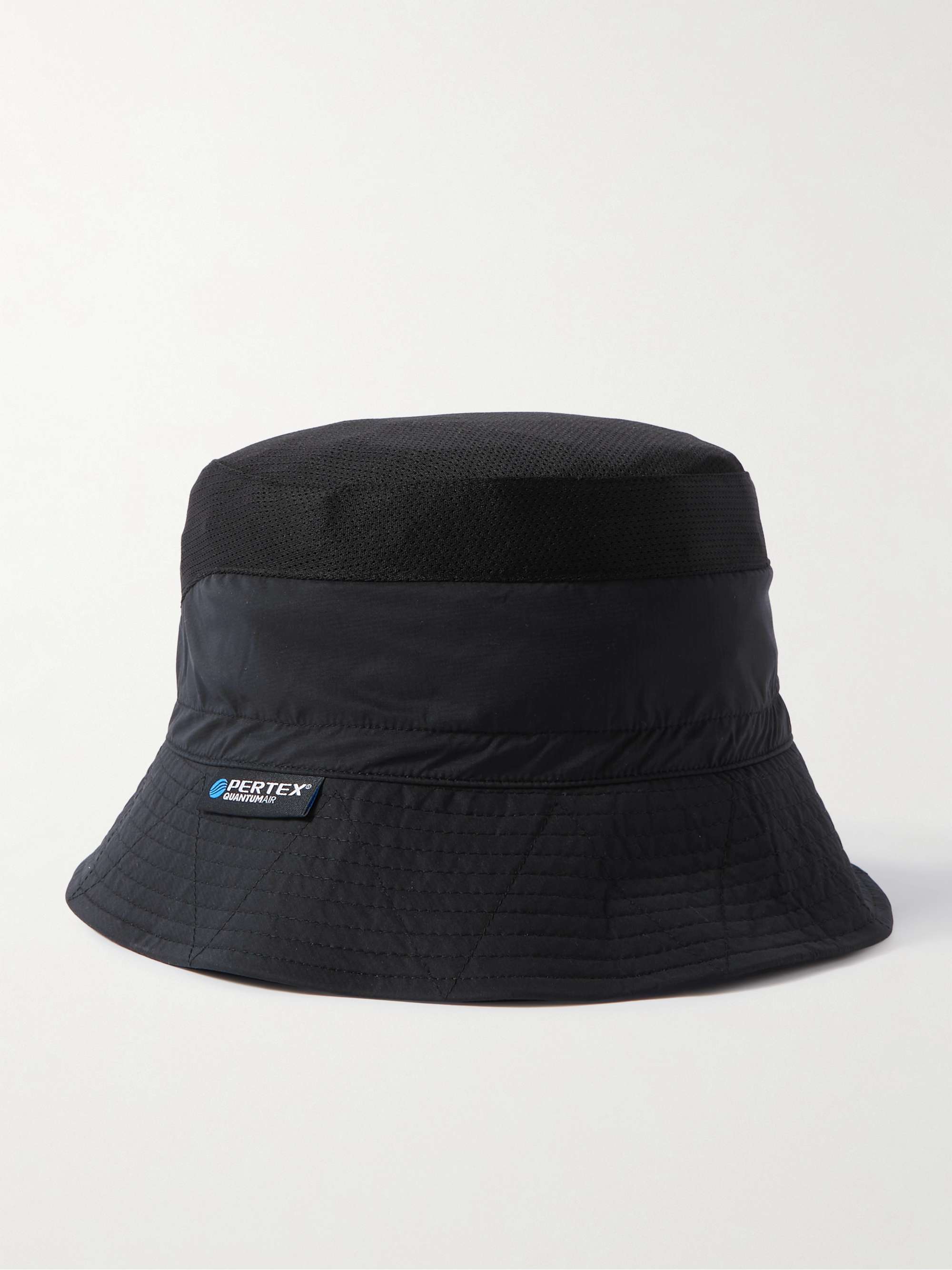 CAYL Trail Logo-Print Mesh-Panelled Pertex Quantum Air Bucket Hat