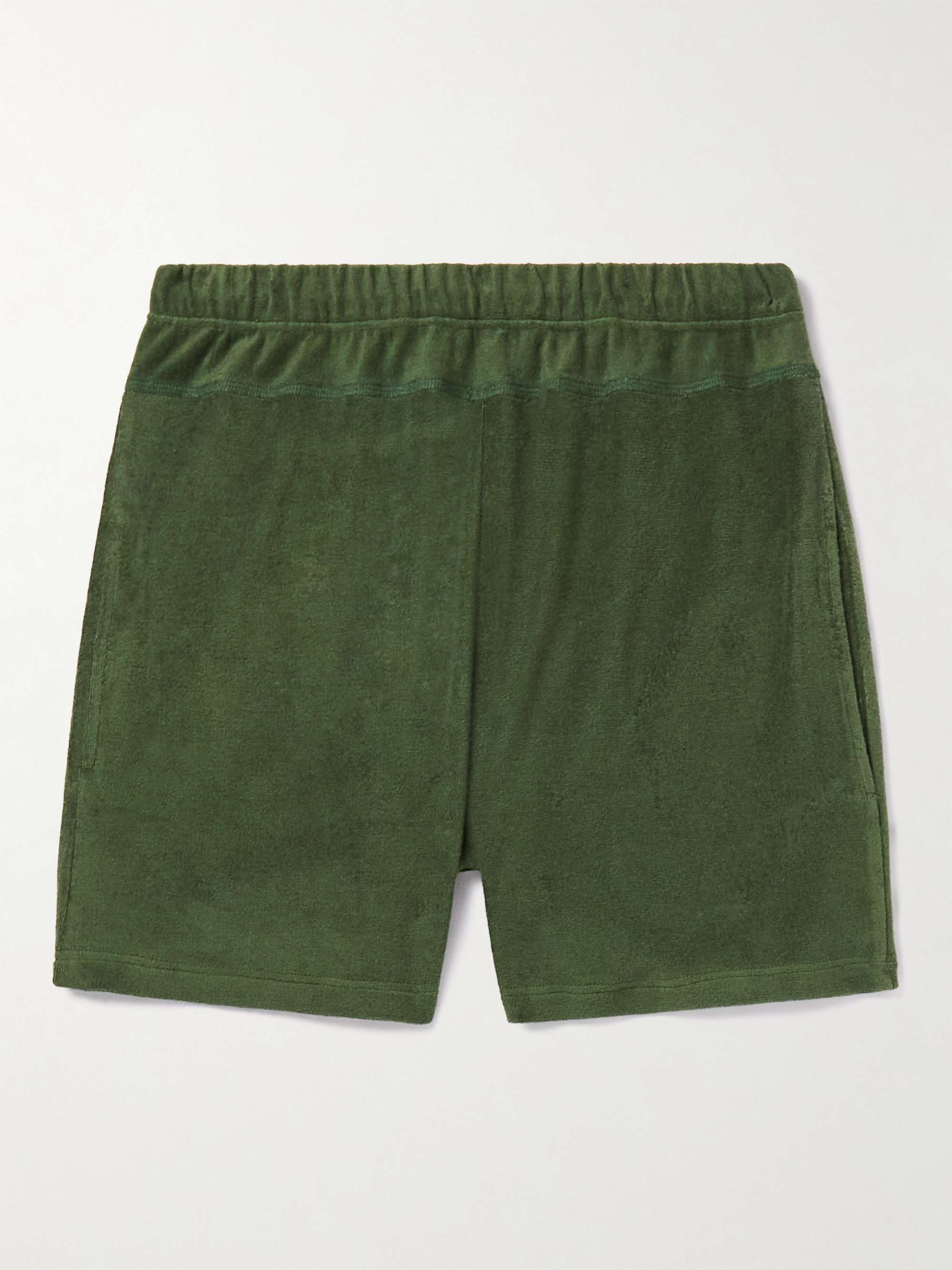 HOWLIN' Cotton-Blend Terry Shorts