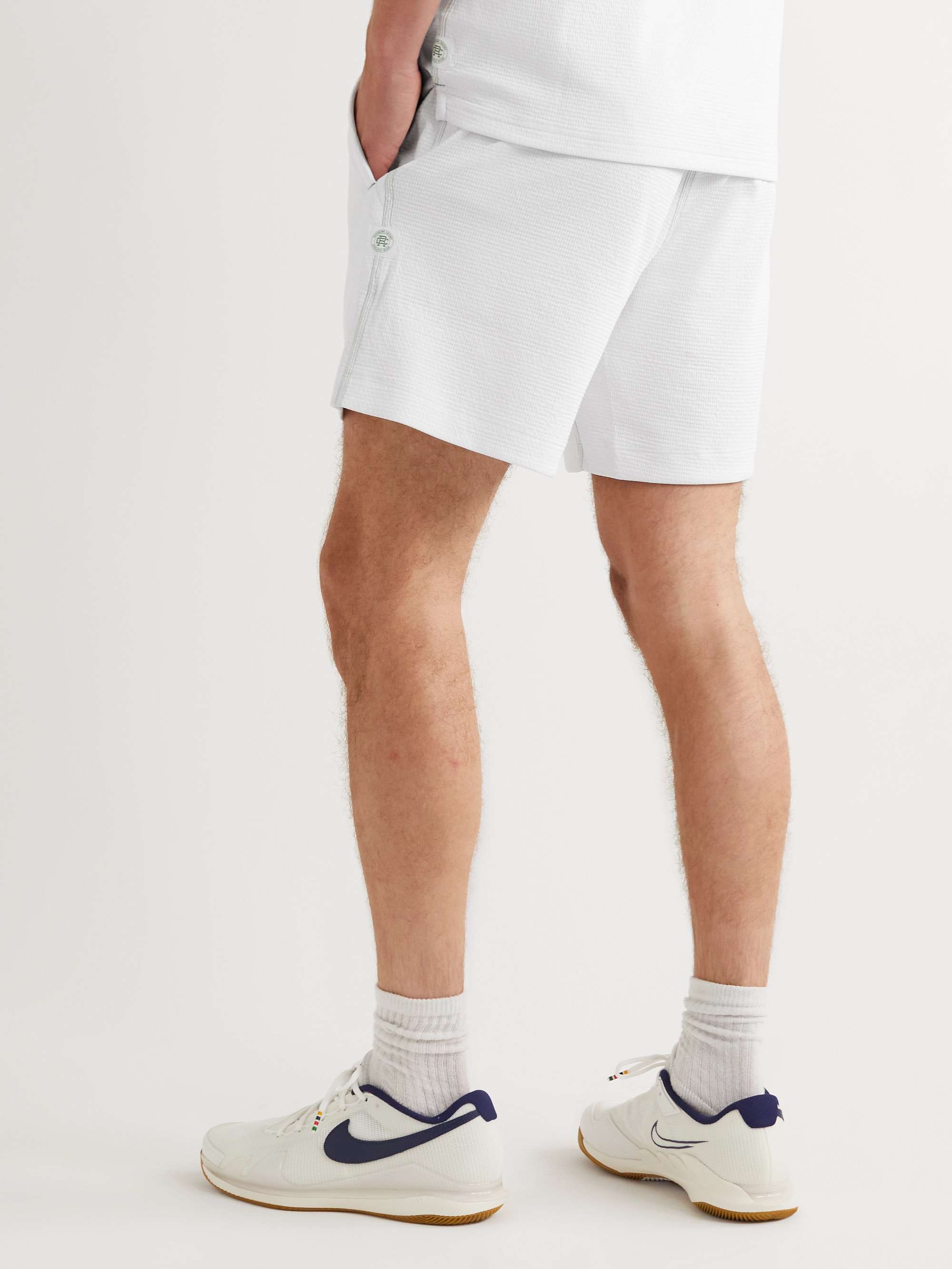 REIGNING CHAMP + Prince Logo-Embroidered Solotex Mesh Tennis Shorts