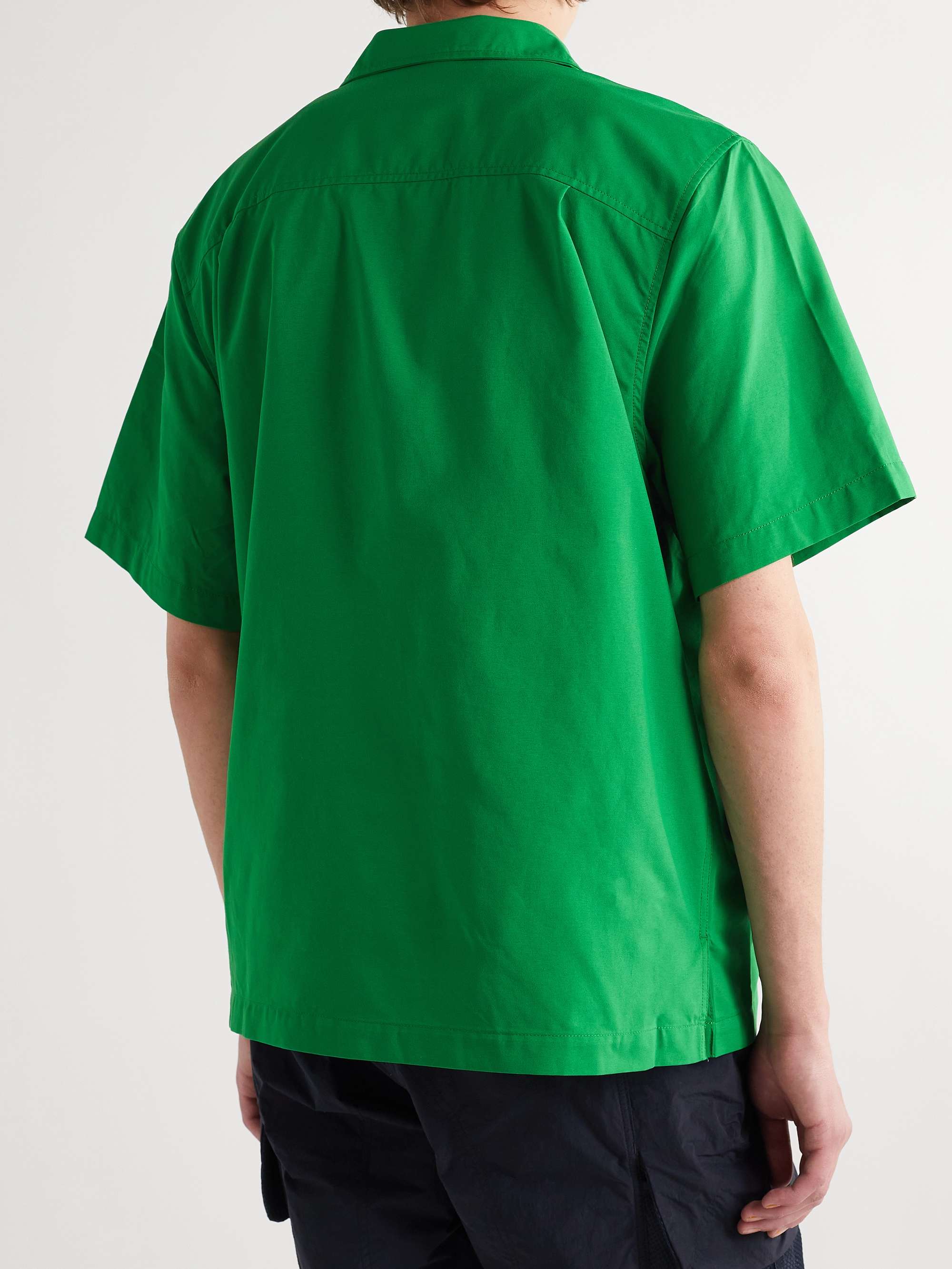 THE NORTH FACE + Online Ceramics Convertible-Collar Printed Nylon Shirt