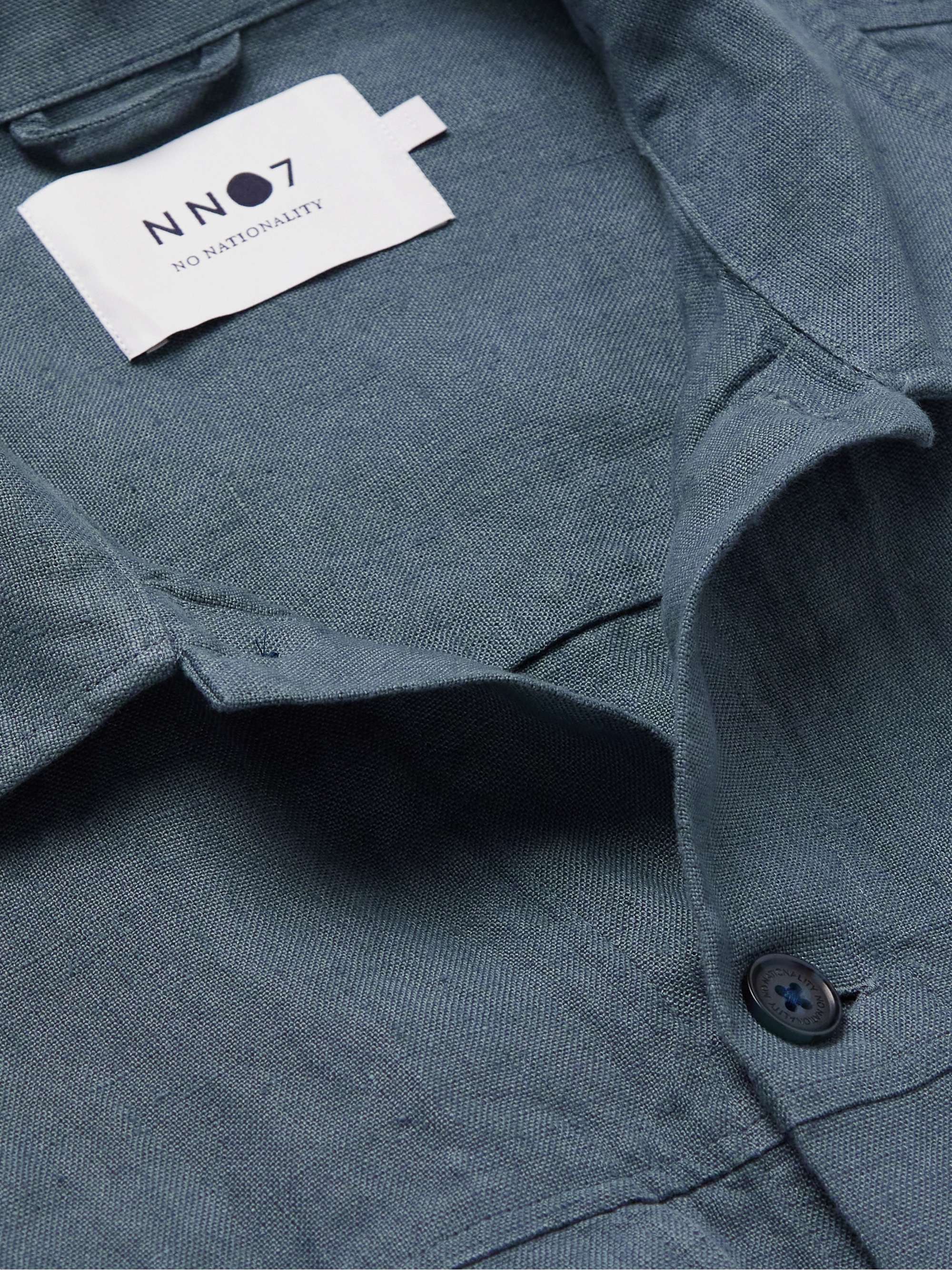 NN07 Wilas Linen Overshirt