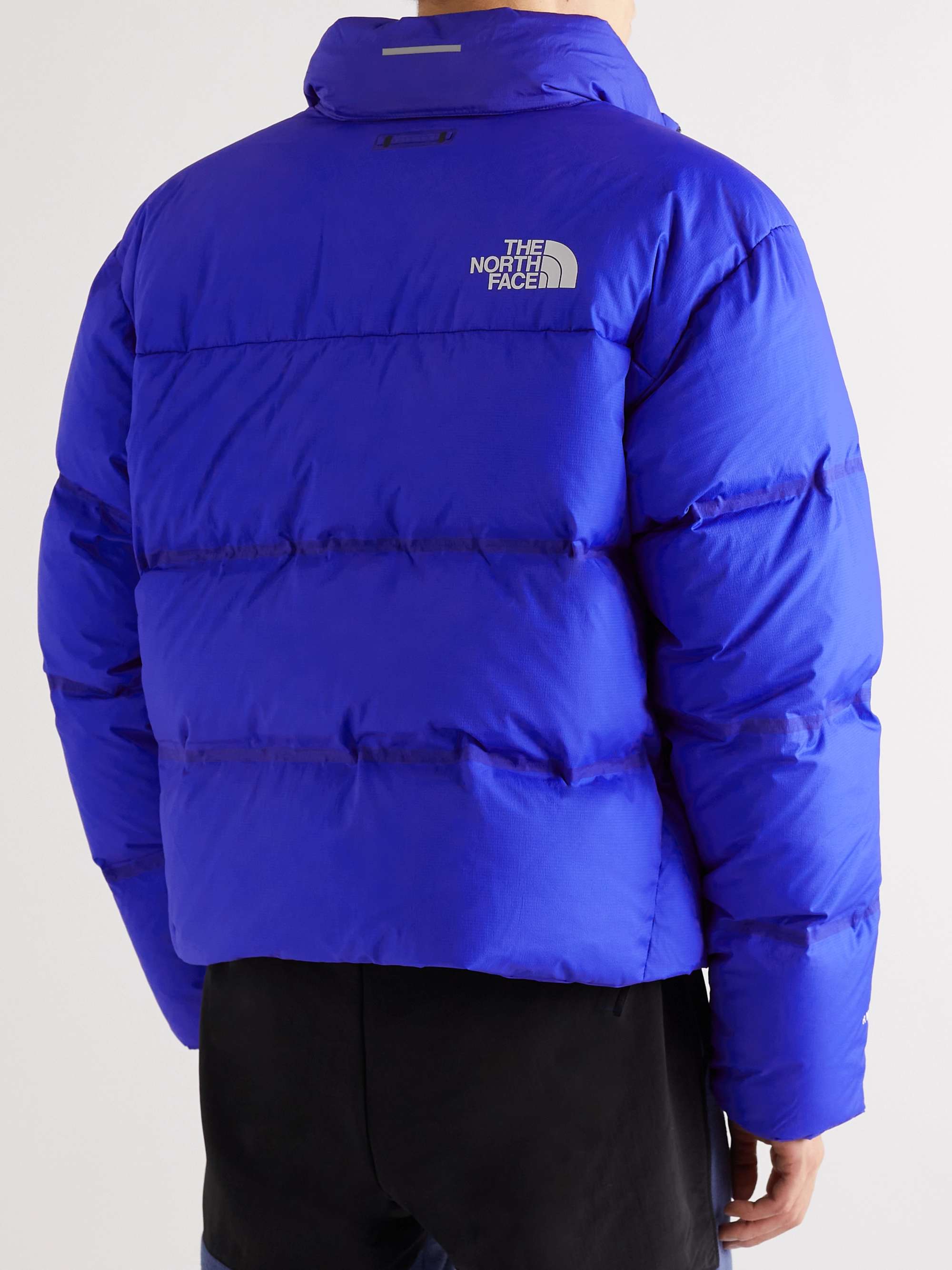 Blue Remastered Nuptse Quilted Shell Down Jacket | THE NORTH FACE | MR ...