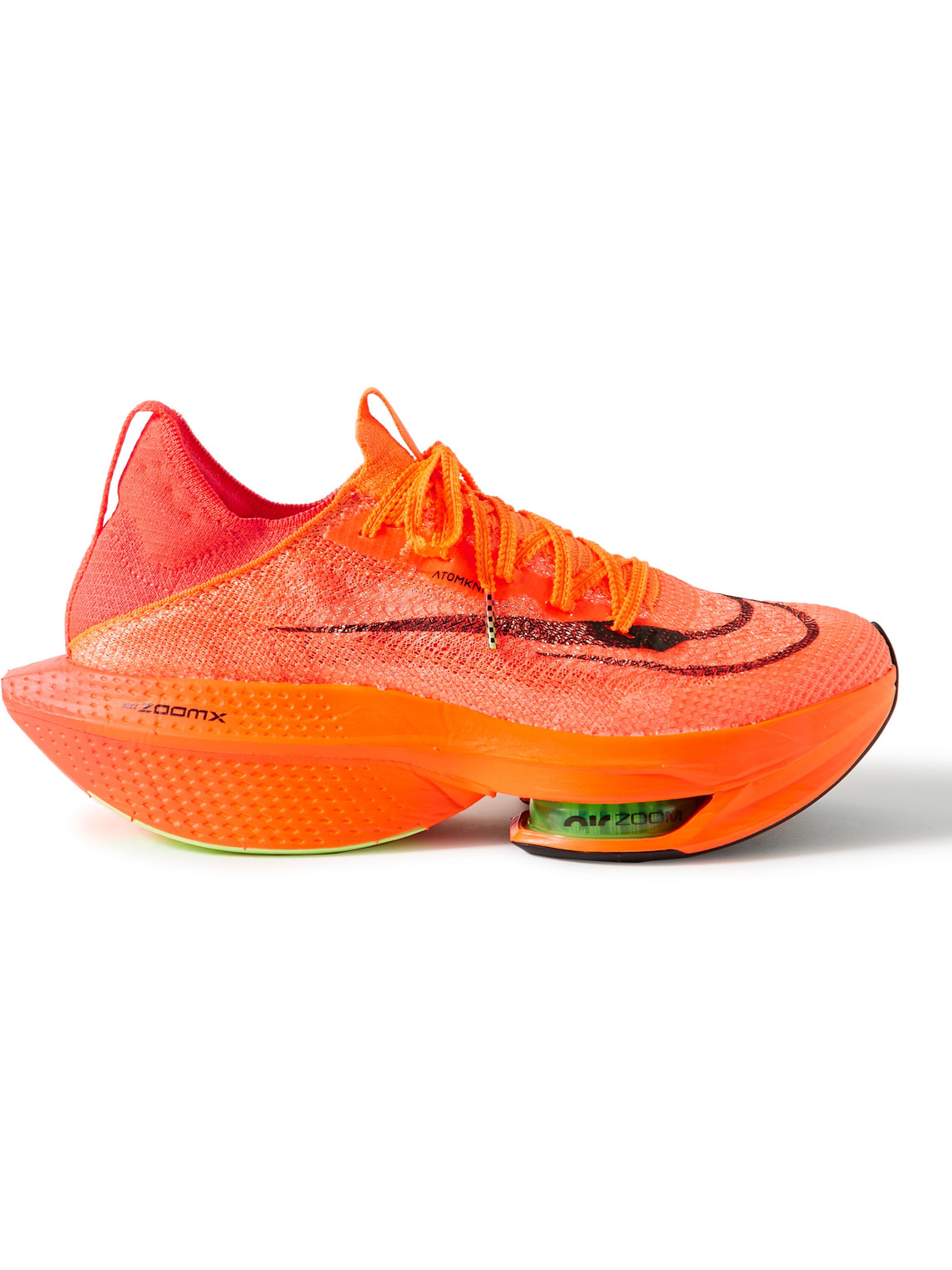 NIKE AIR ZOOM ALPHAFLY NEXT% 2 ATOMKNIT RUNNING SNEAKERS