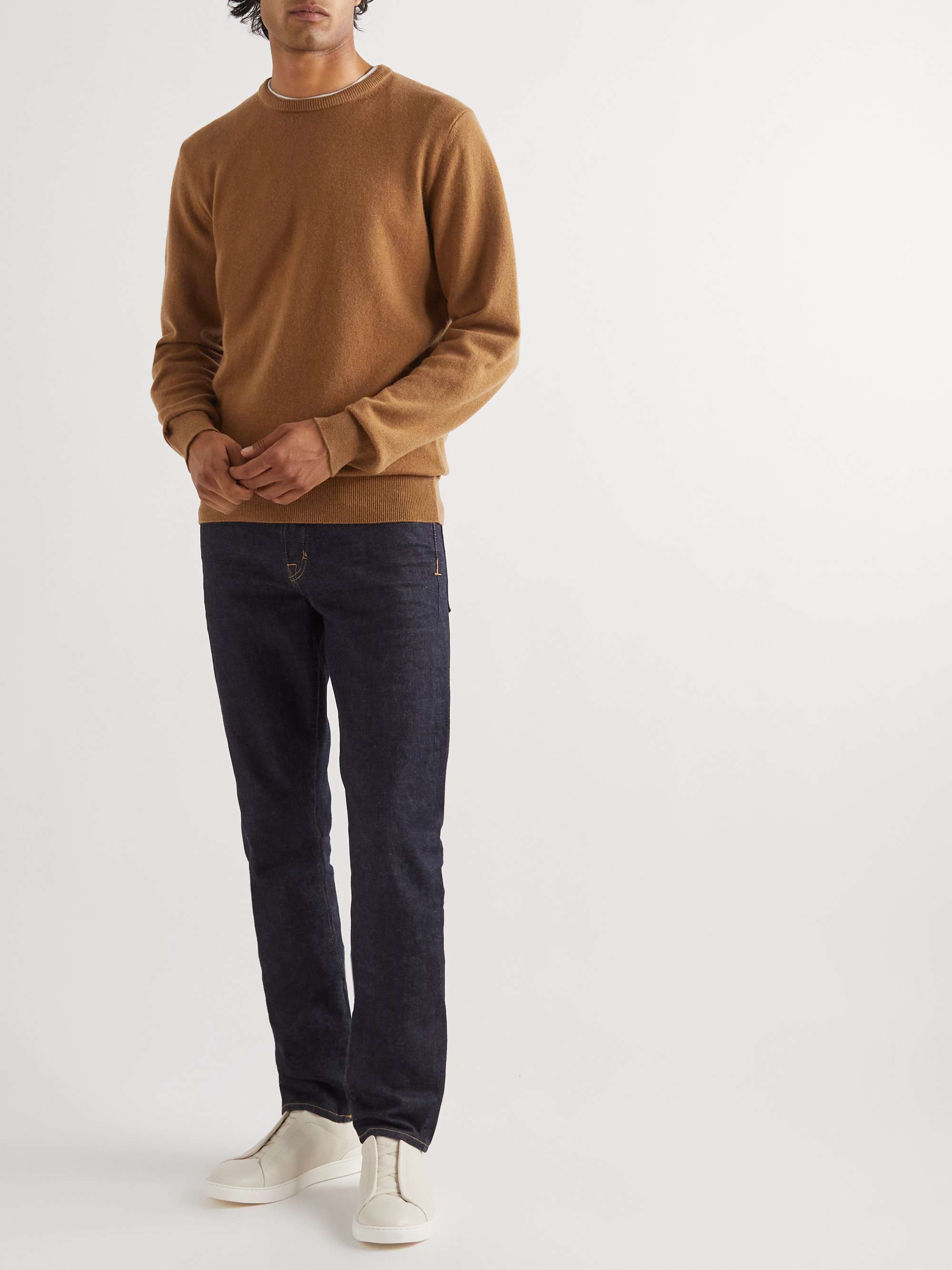ZEGNA Slim-Fit Cashmere Sweater