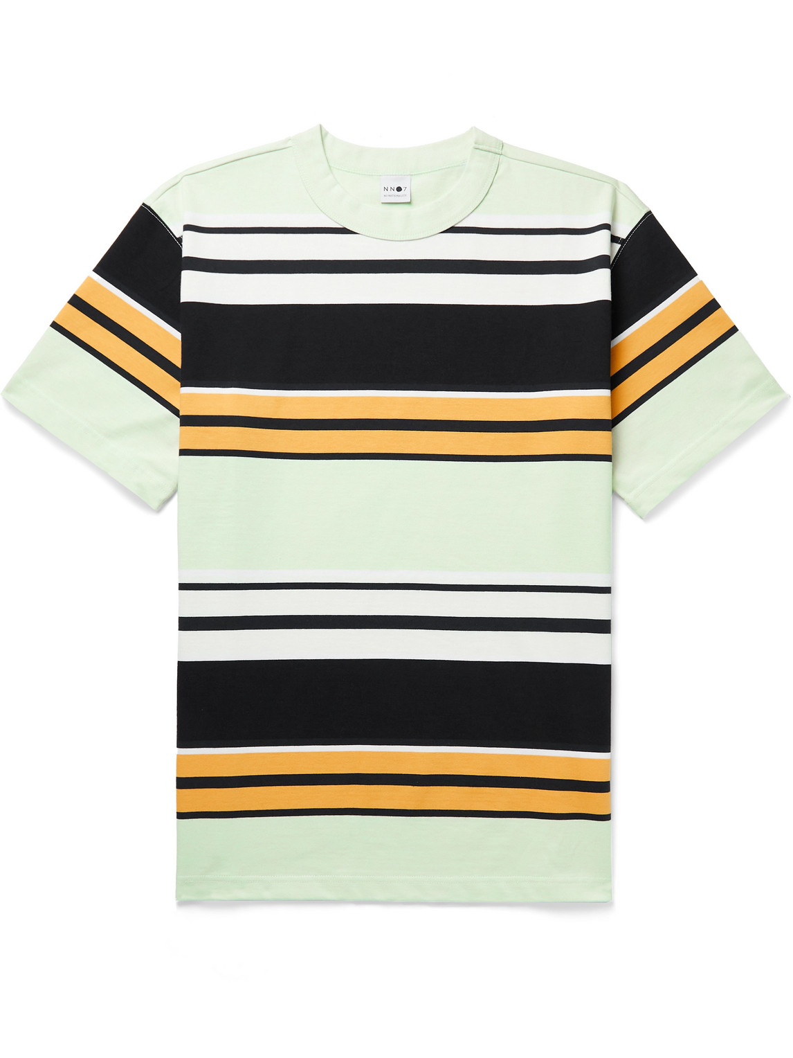 NN07 Nat Striped Cotton-Jersey T-Shirt