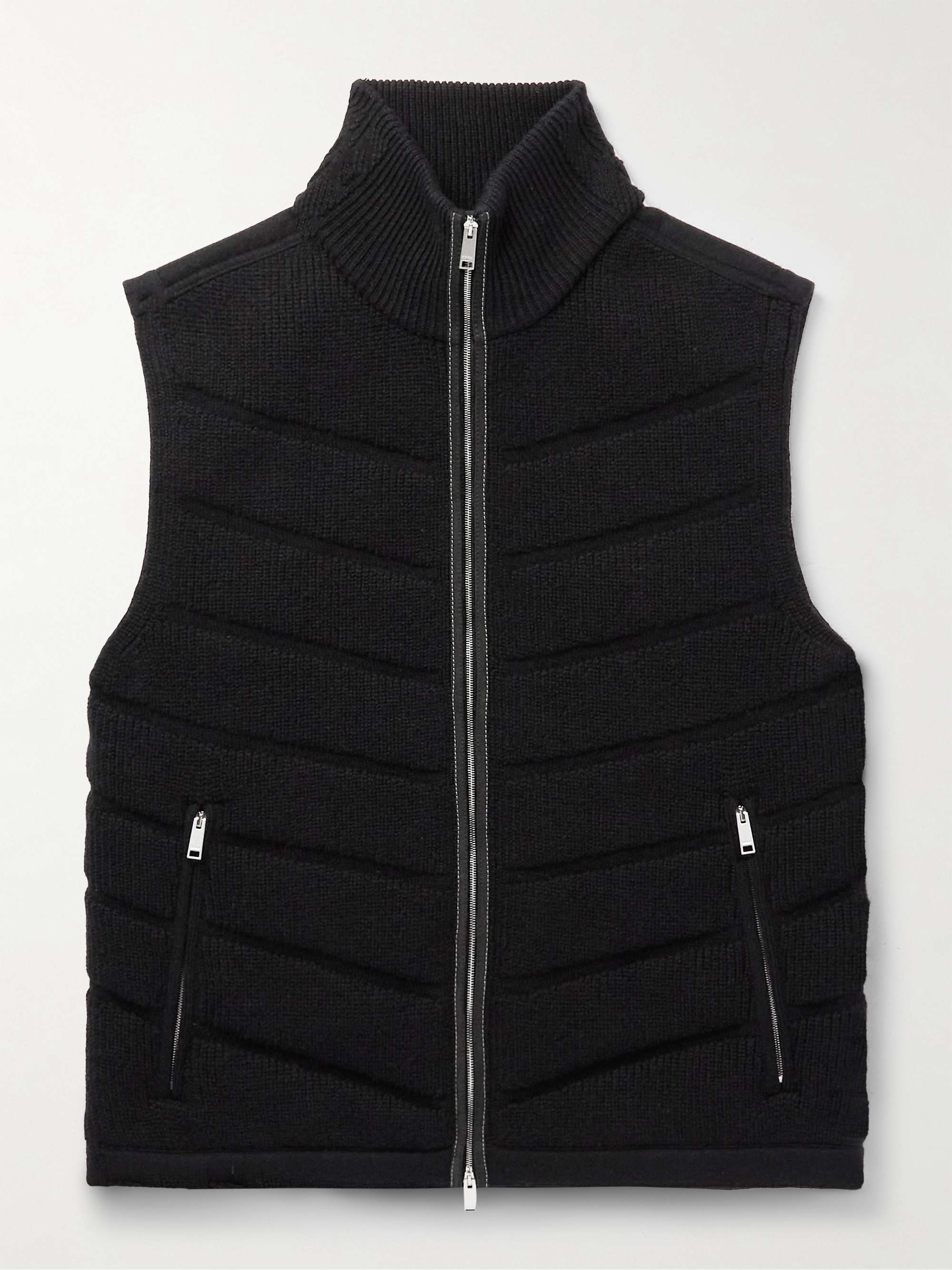ZEGNA Quilted Cashmere Down Gilet