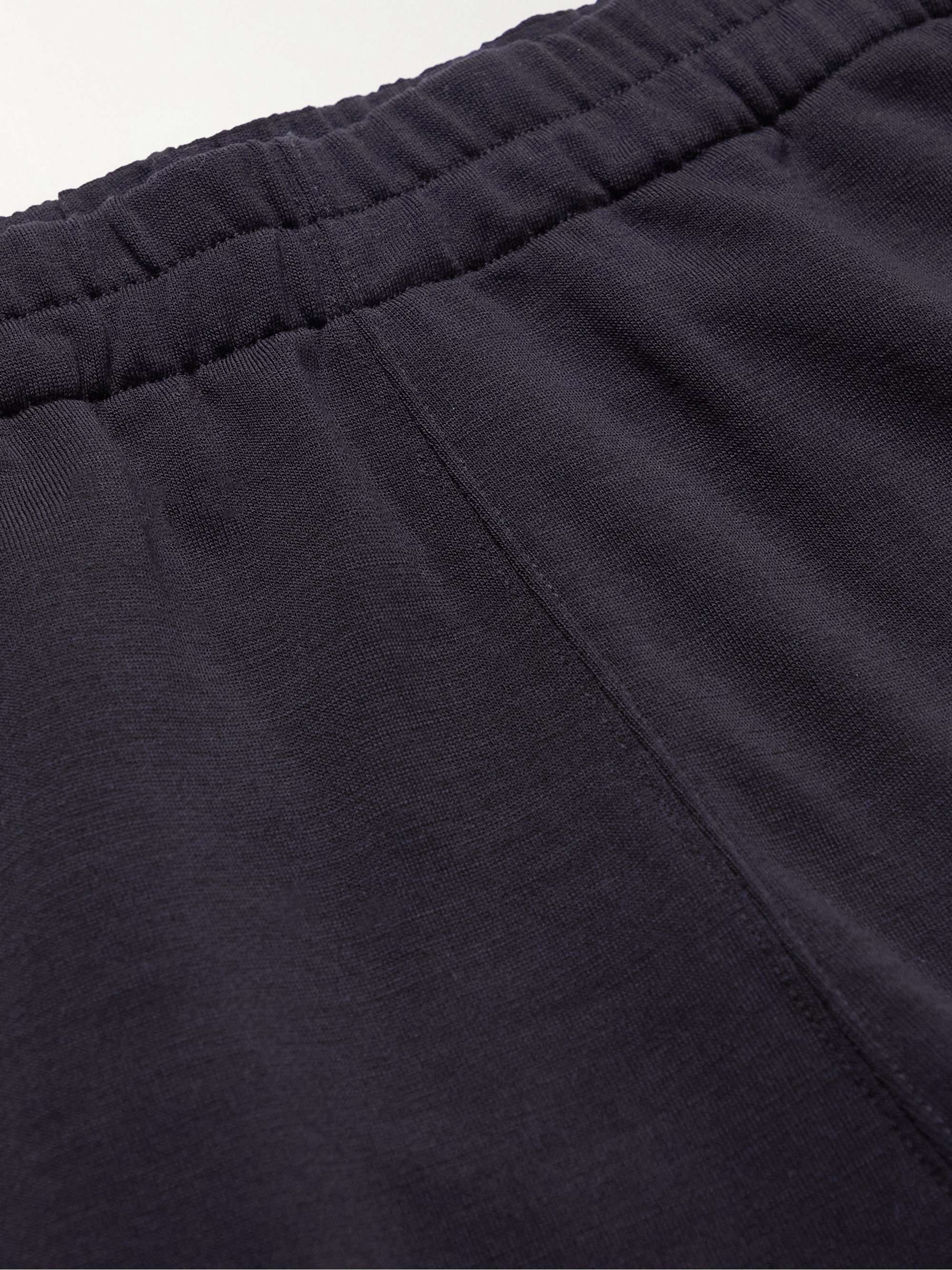 ZEGNA Straight-Leg Garment-Dyed TECHMERINO Wool-Jersey Sweatpants