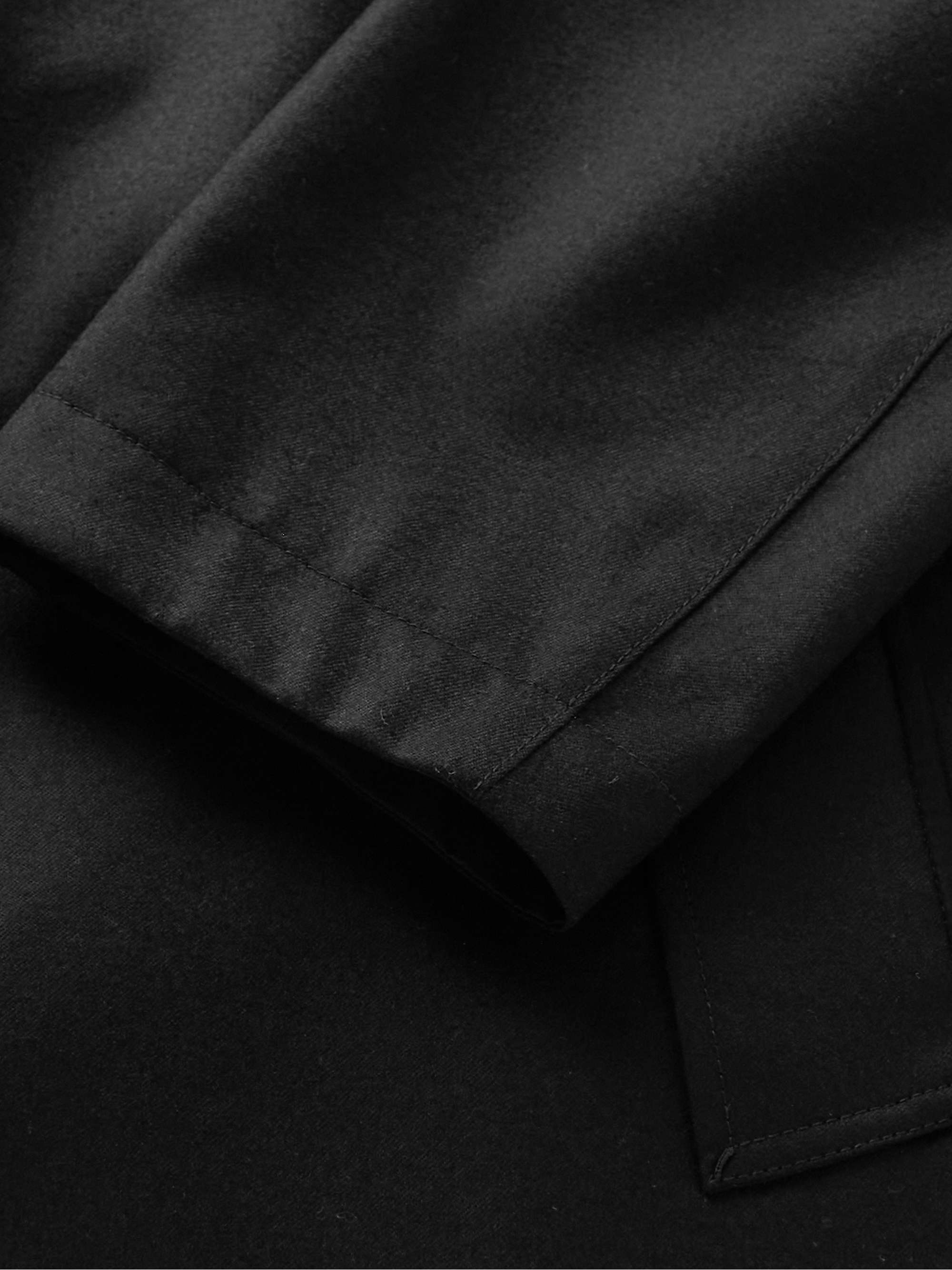 ZEGNA Reversible Wool-Twill and Shell Coat