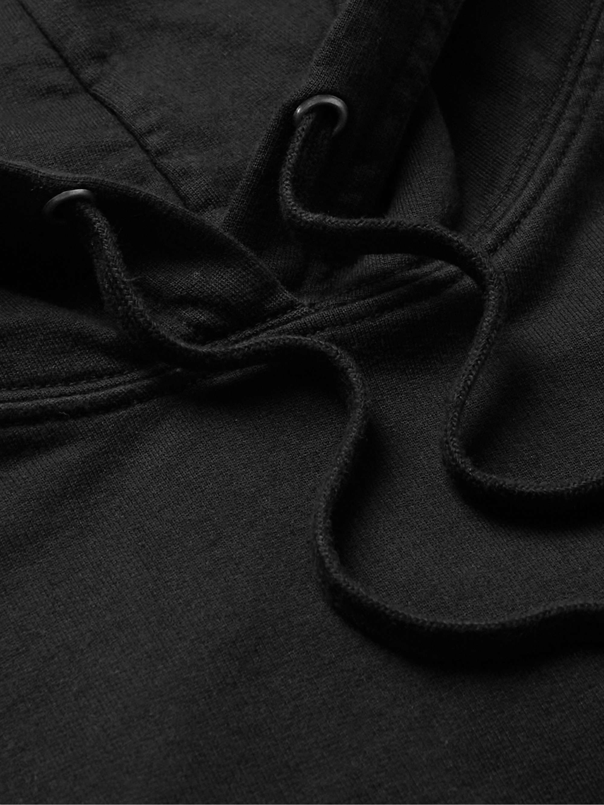 SAVE KHAKI UNITED Garment-Dyed Supima Cotton-Jersey Hoodie