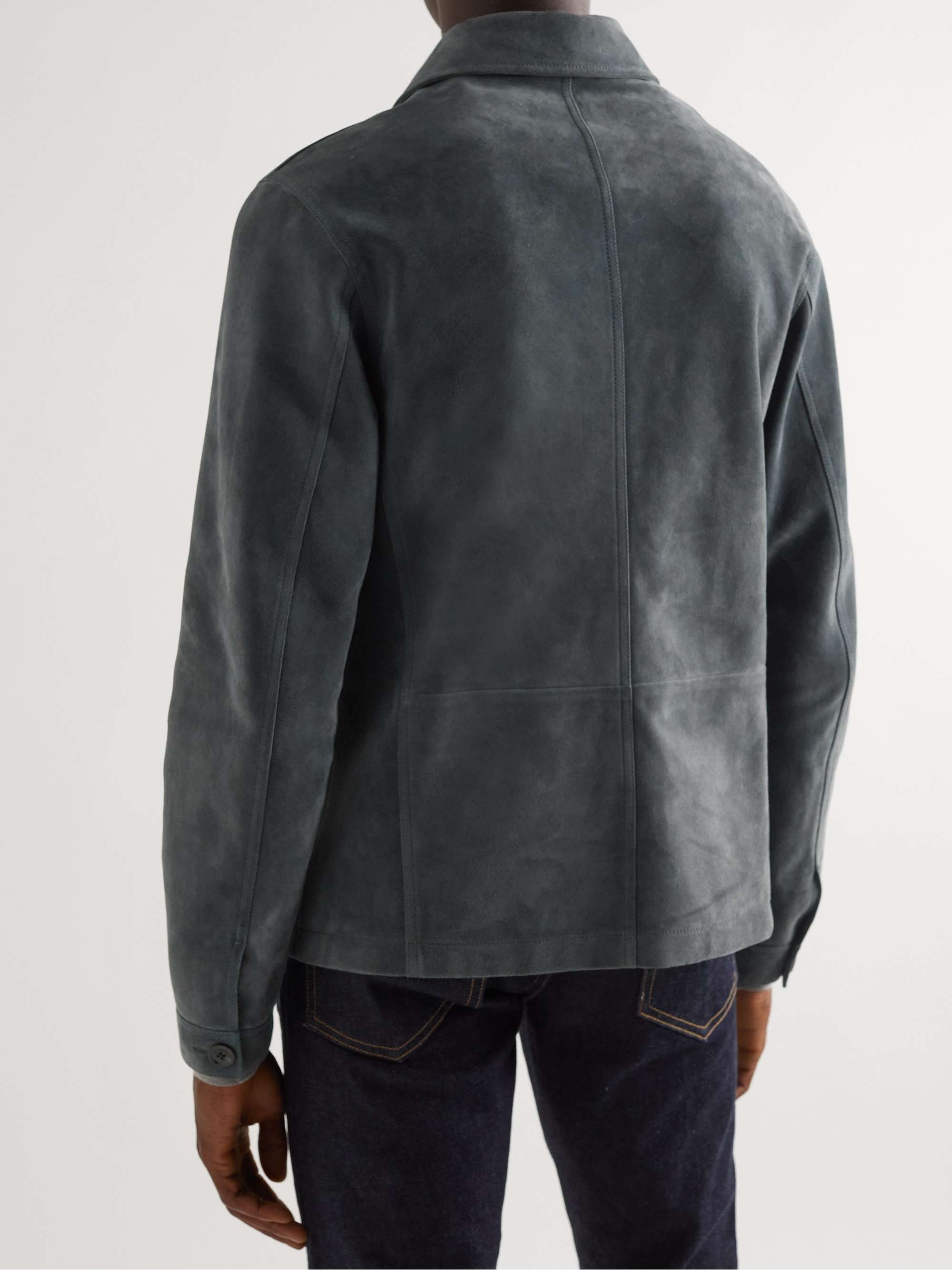 TOM FORD Suede Chore Jacket