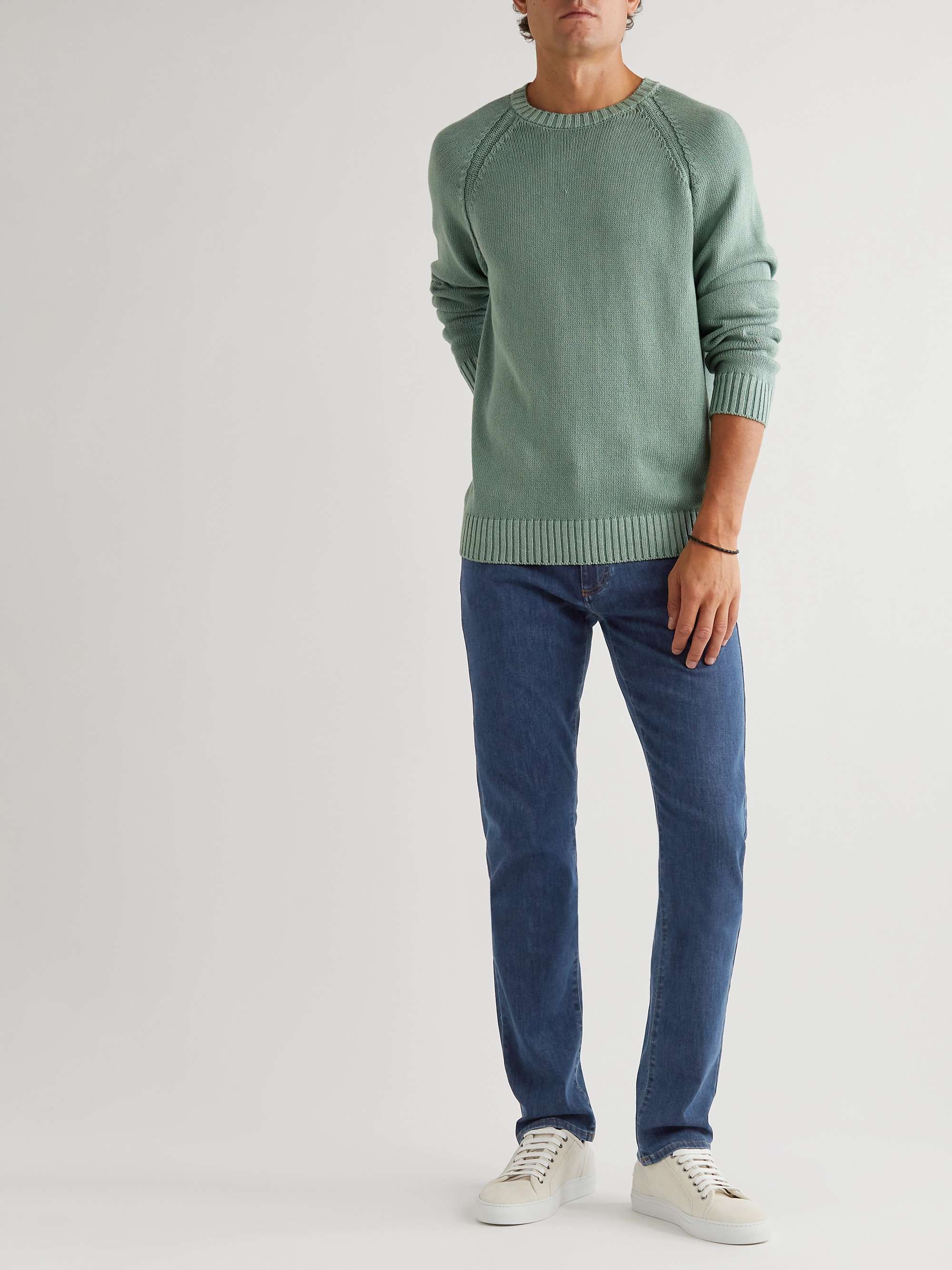 CANALI Slim-Fit Tapered Jeans