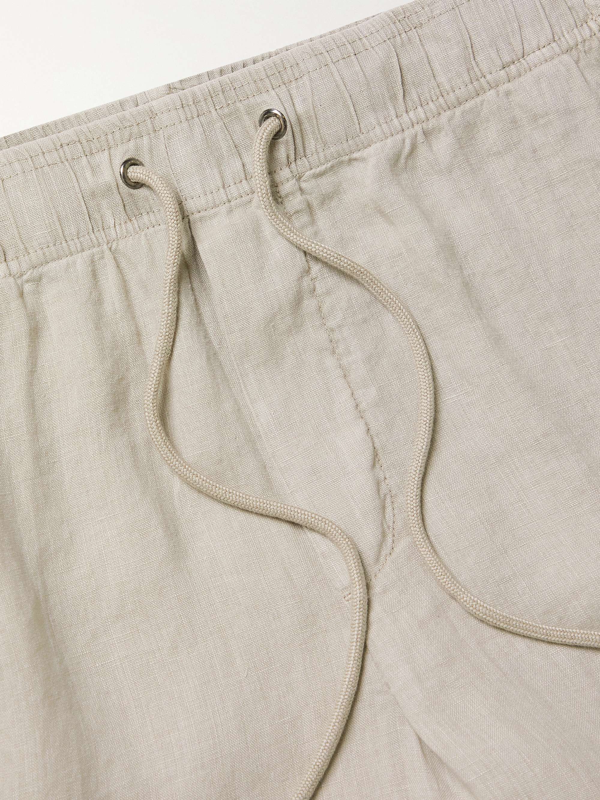 JAMES PERSE Linen Drawstring Shorts