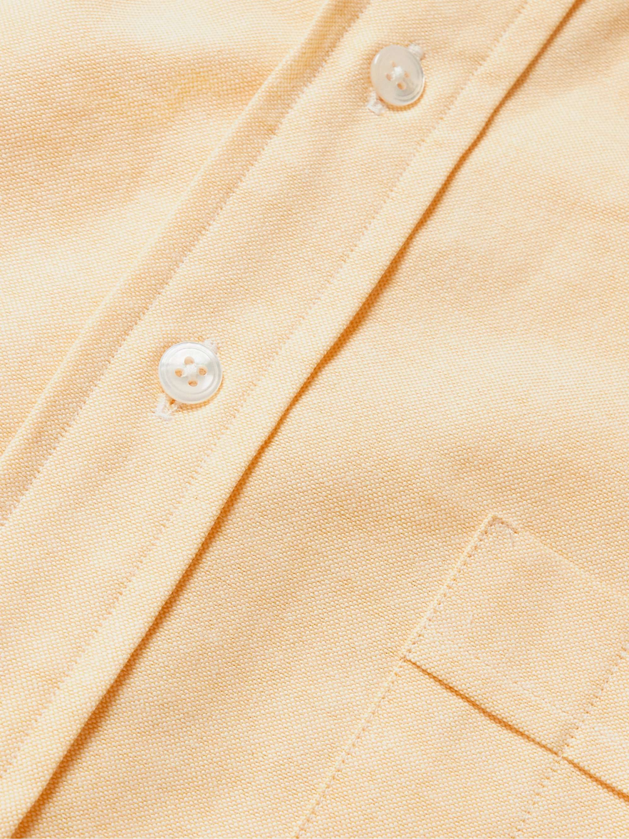 KINGSMAN Slim-Fit Button-Down Collar Cotton Oxford Shirt